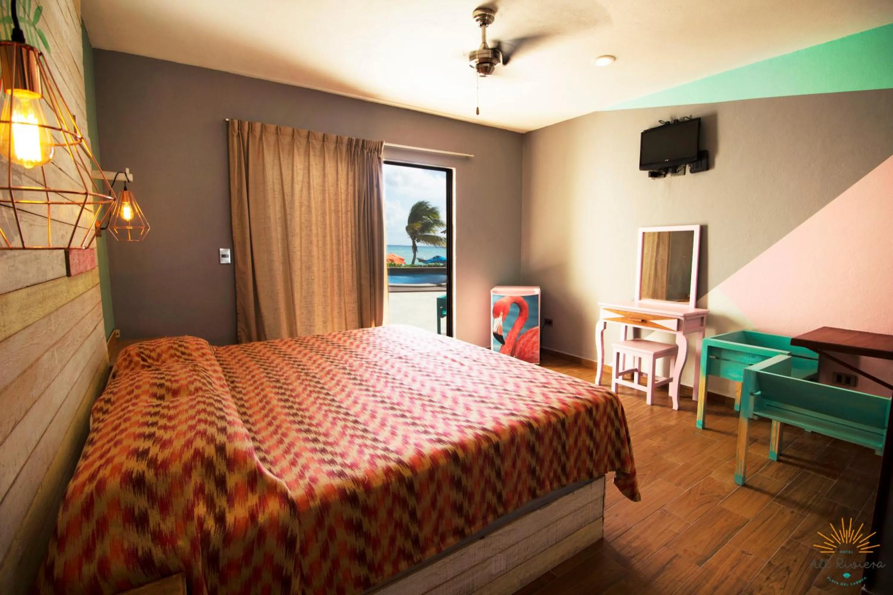 Bed in Hotel All Riviera