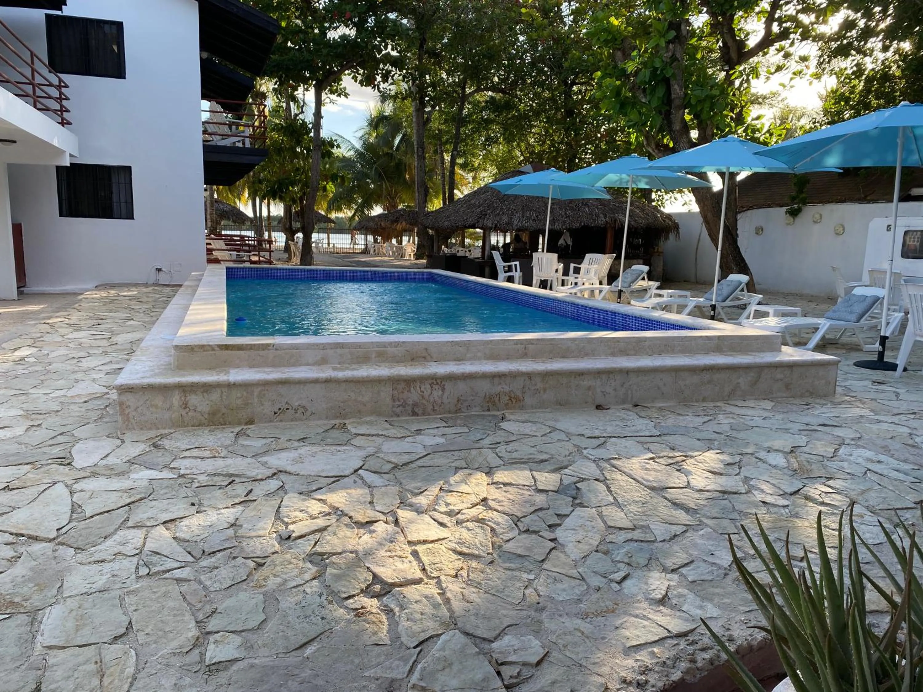 Swimming pool in Hotel Zapata