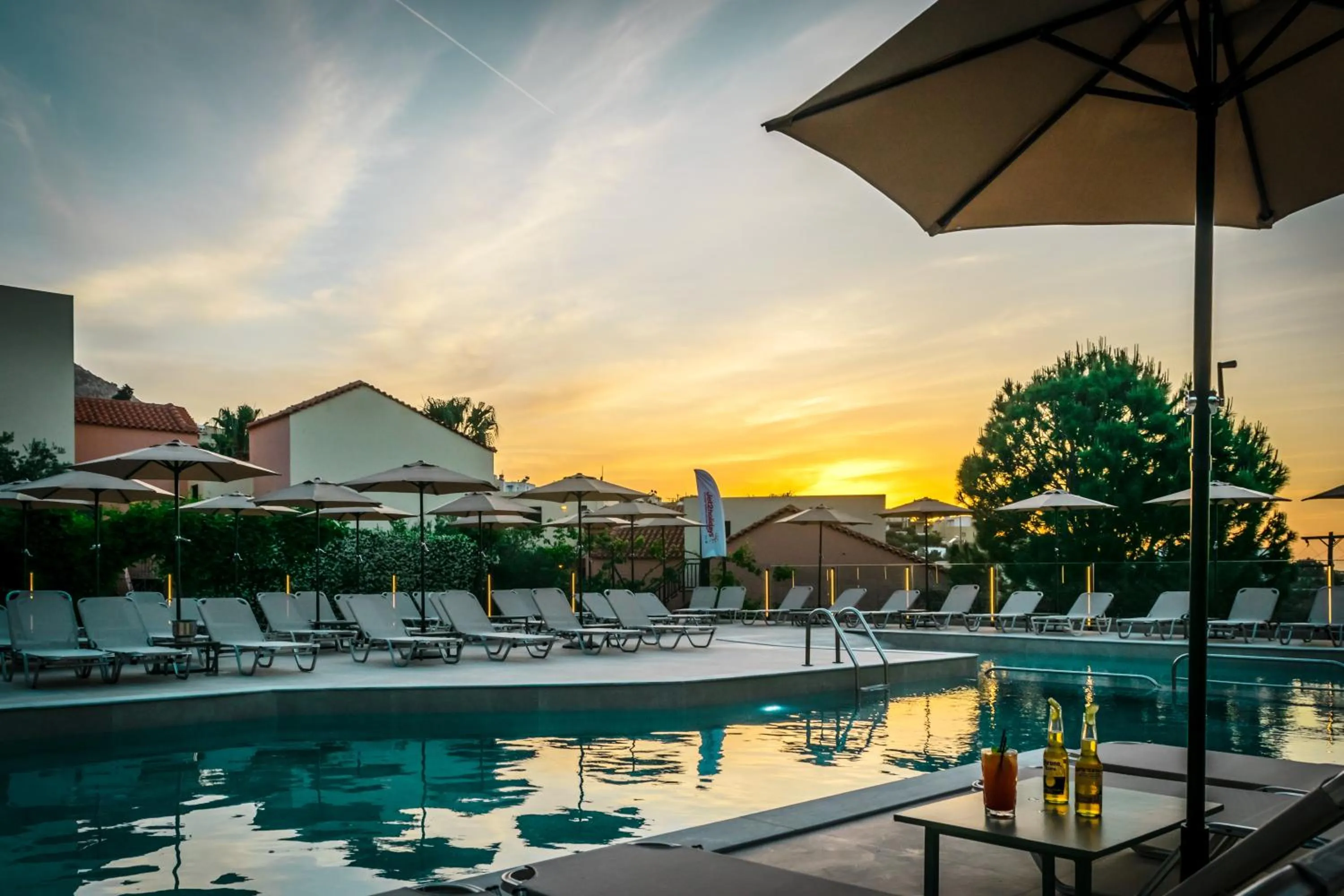 Swimming pool in Dream Village