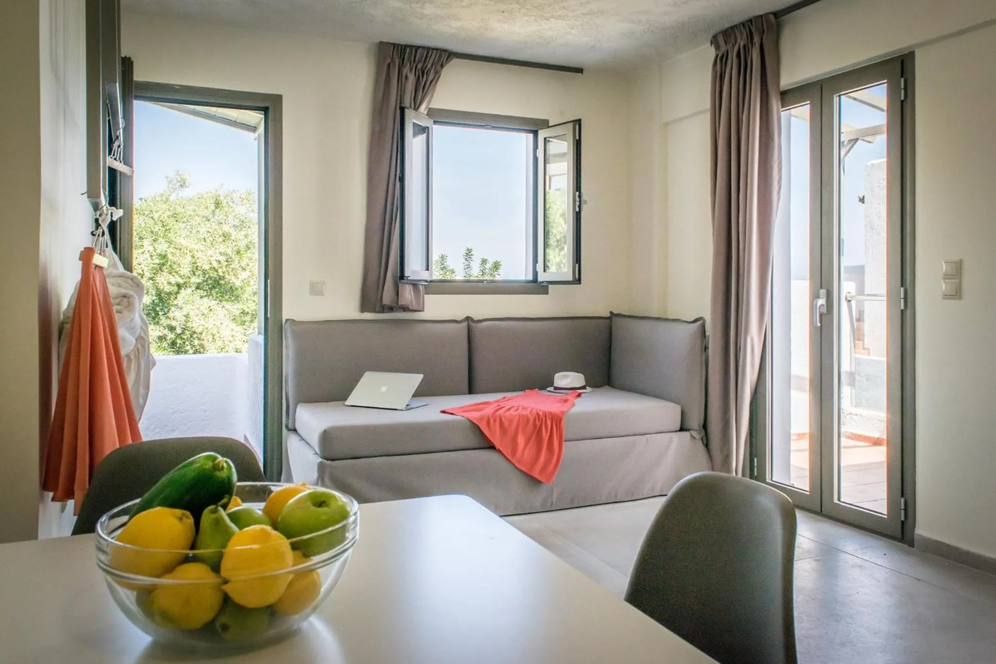 Seating area in Dream Village