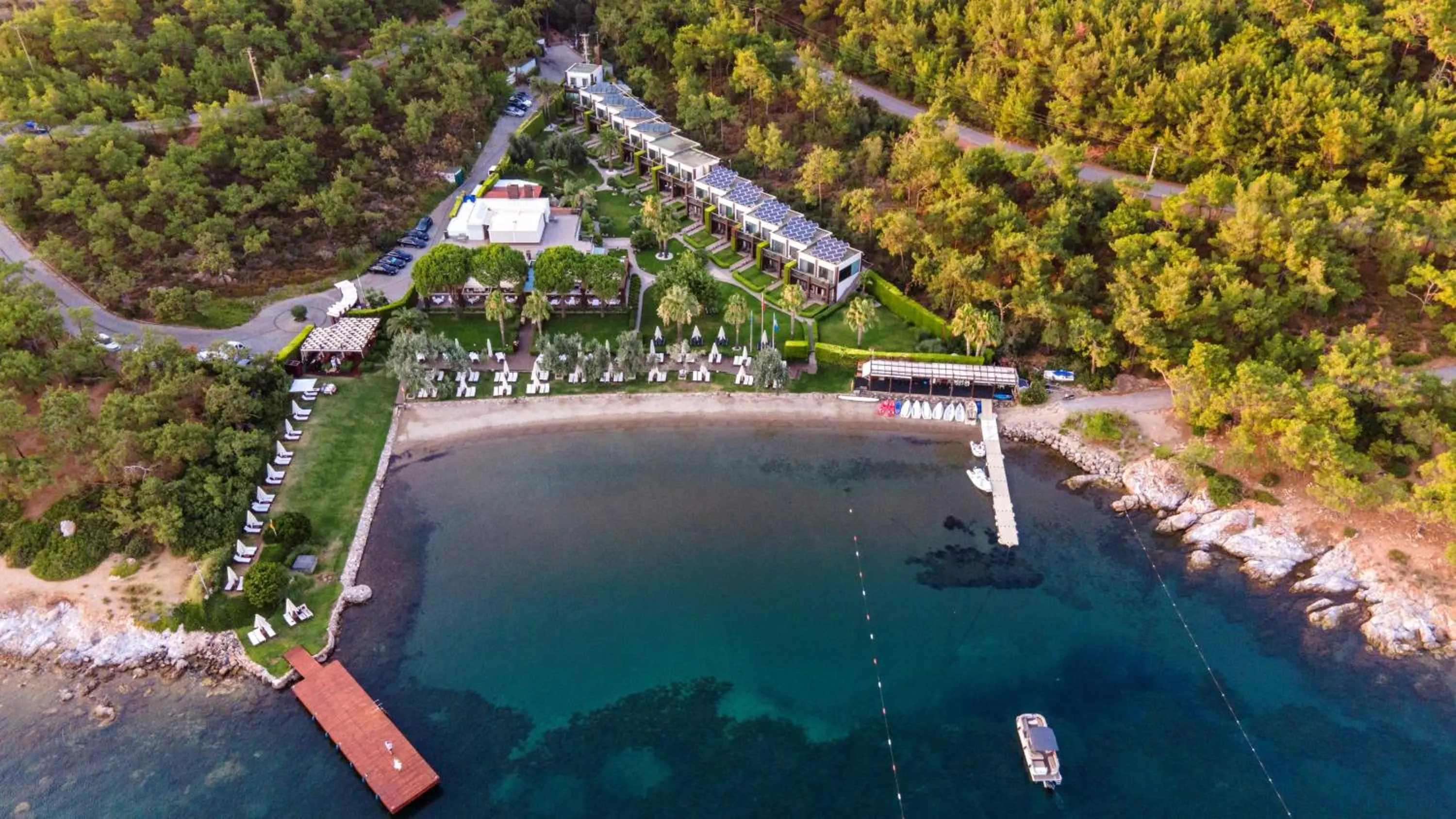 Natural landscape in Ortunc Hotel - Cunda Island (Adult Only)