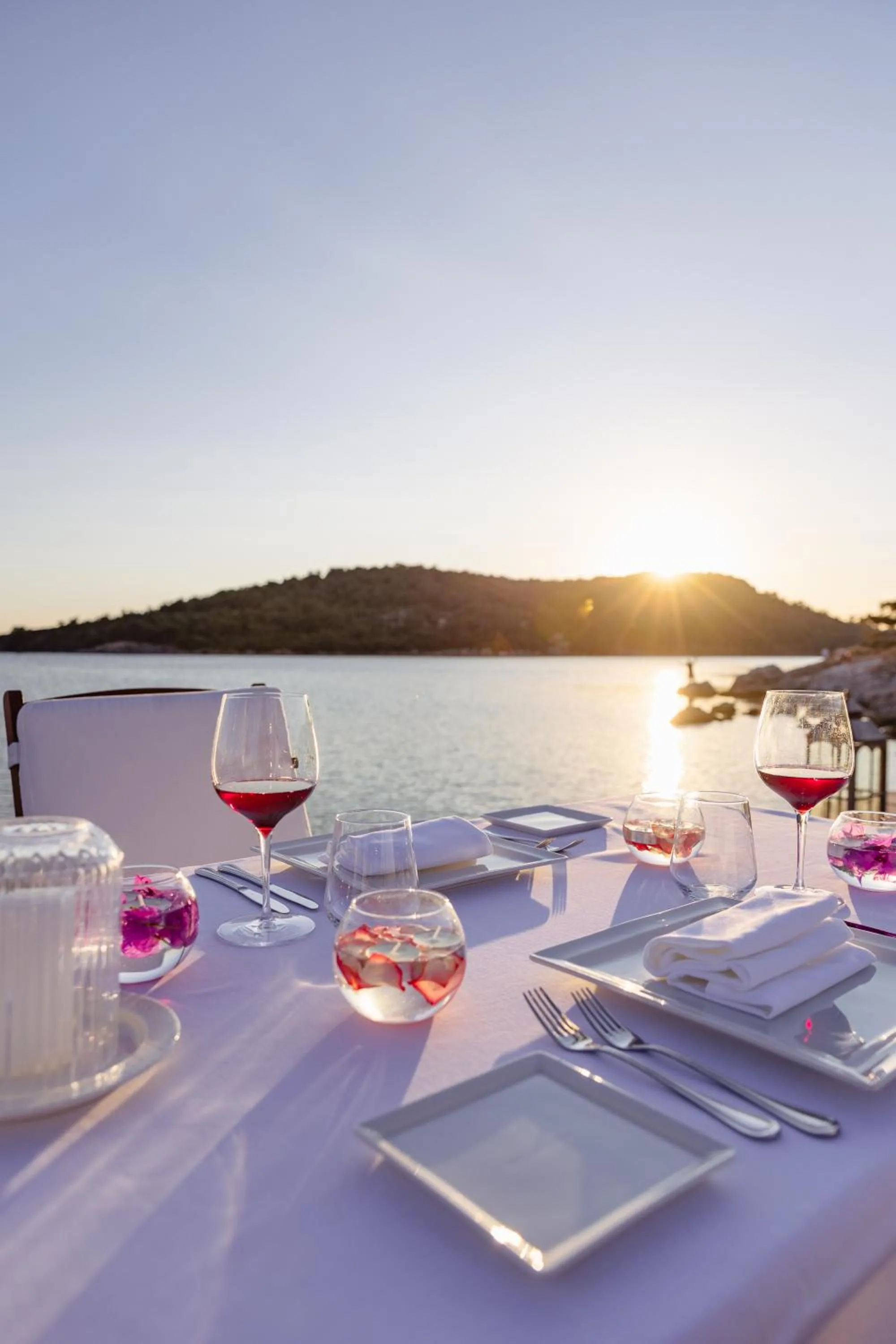 Restaurant/places to eat in Ortunc Hotel - Cunda Island (Adult Only)