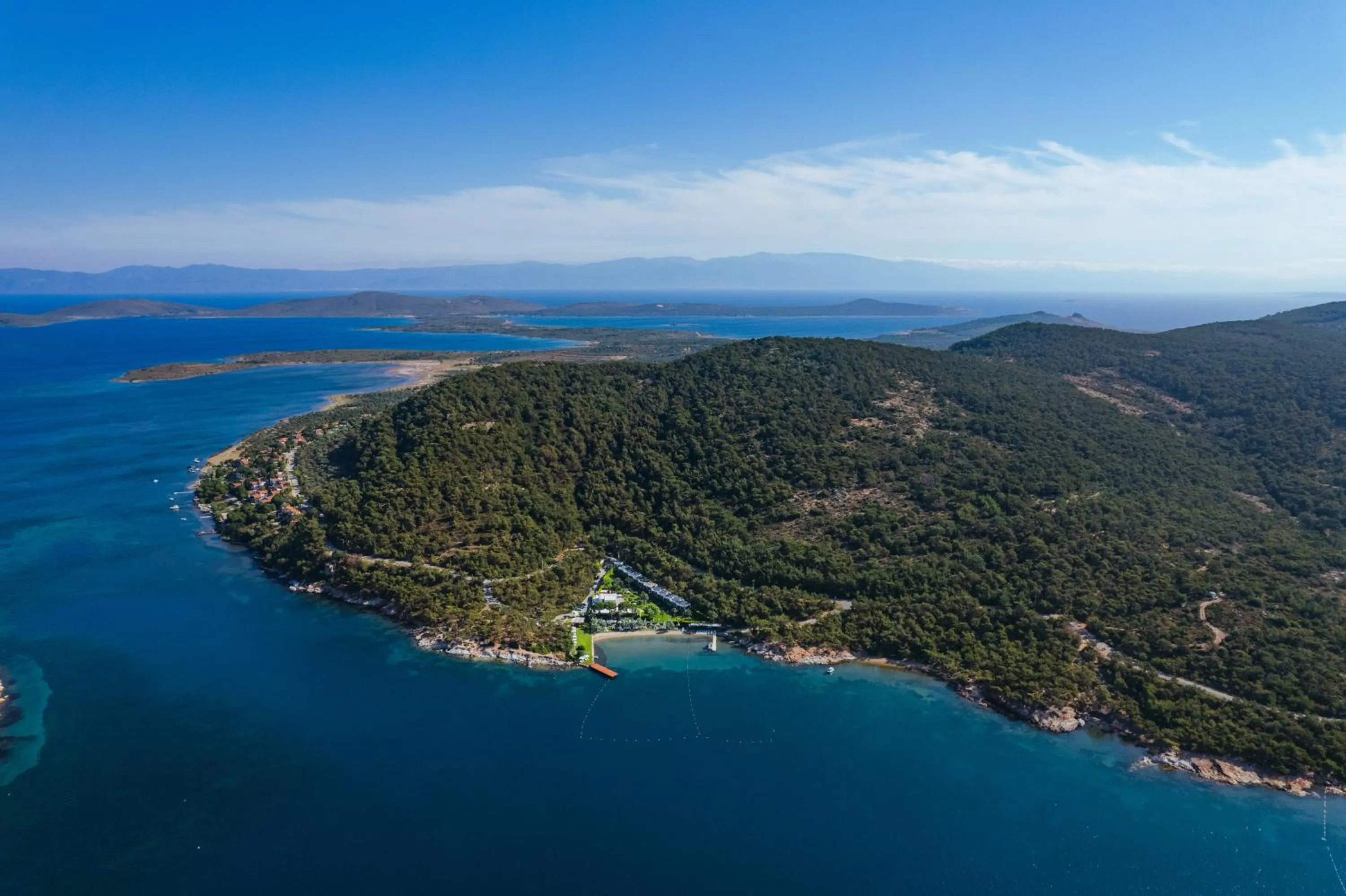 Bird's eye view in Ortunc Hotel - Cunda Island (Adult Only)
