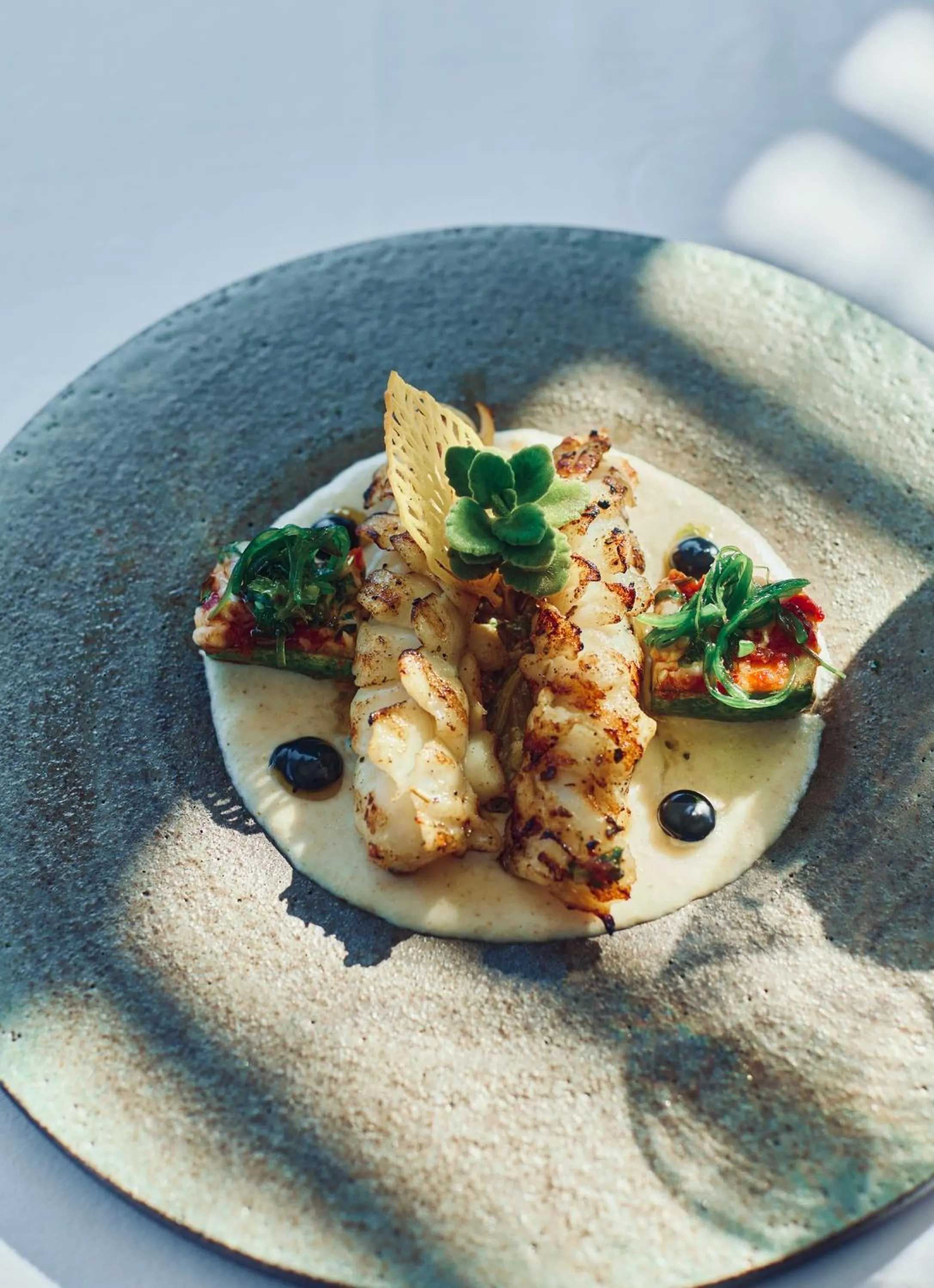 Restaurant/places to eat in Ortunc Hotel - Cunda Island (Adult Only)