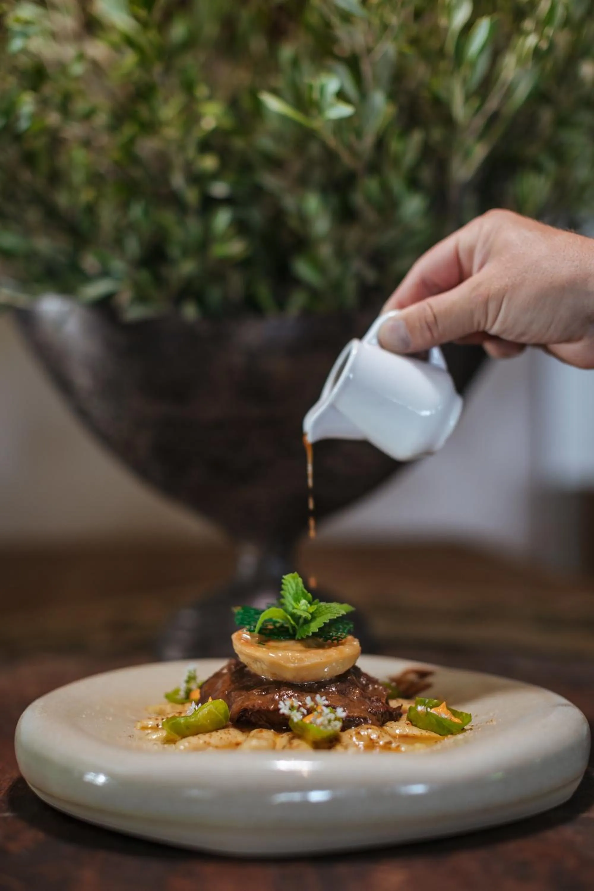 Restaurant/places to eat in Ortunc Hotel - Cunda Island (Adult Only)