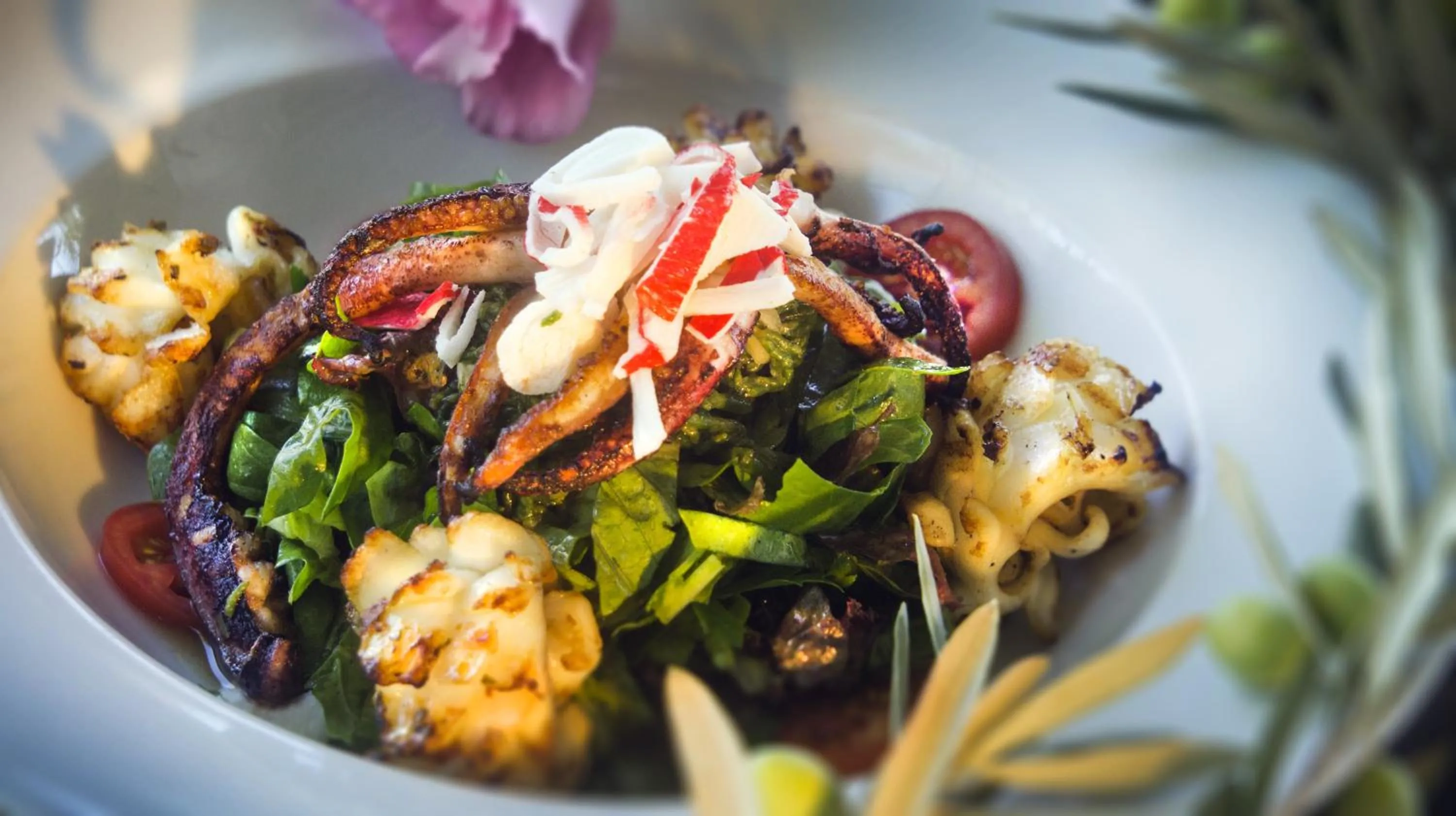 Restaurant/places to eat in Ortunc Hotel - Cunda Island (Adult Only)