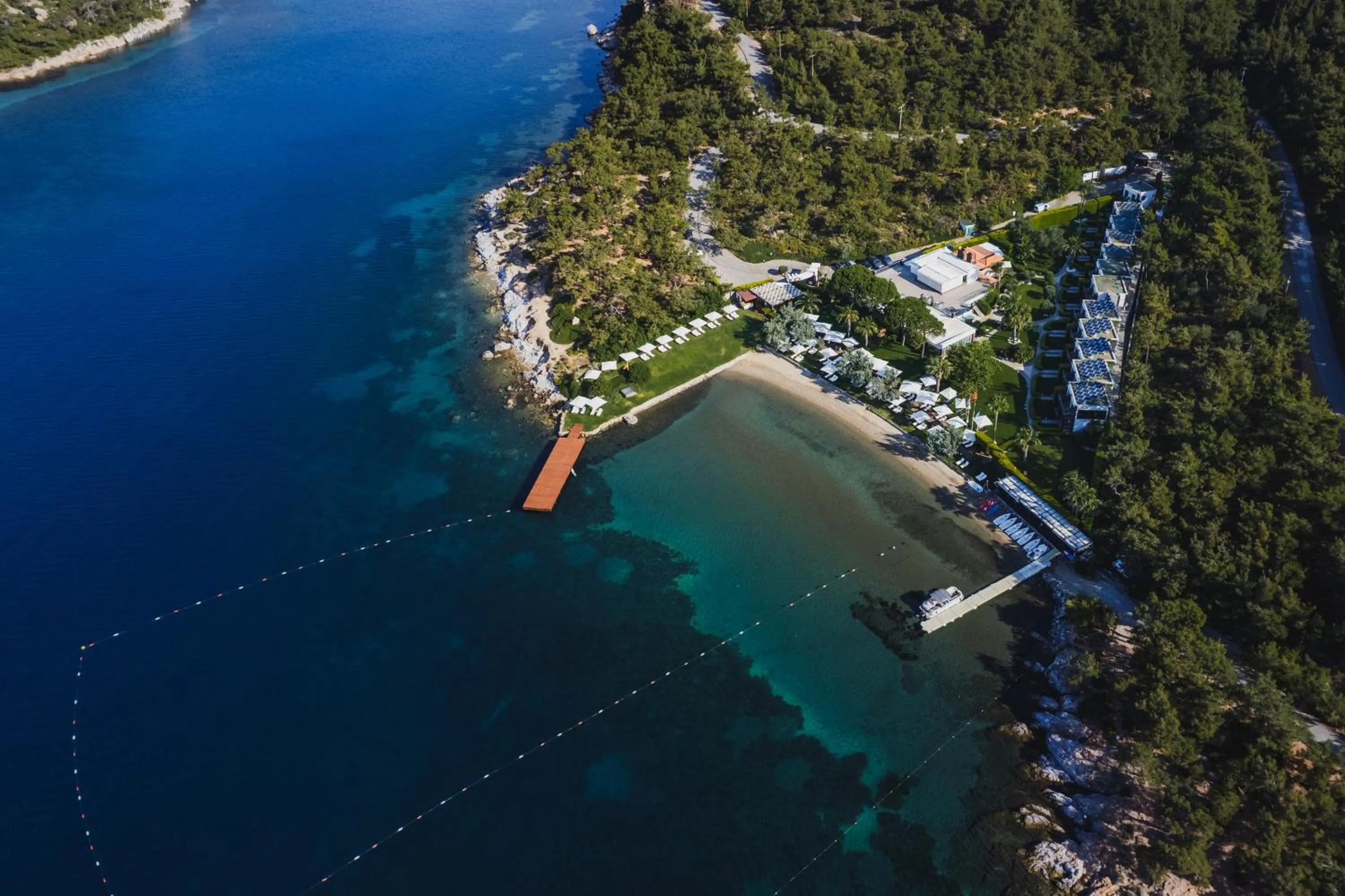 Bird's eye view in Ortunc Hotel - Cunda Island (Adult Only)