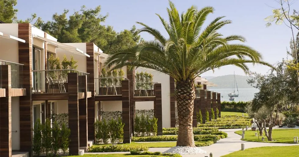 Patio in Ortunc Hotel - Cunda Island (Adult Only)