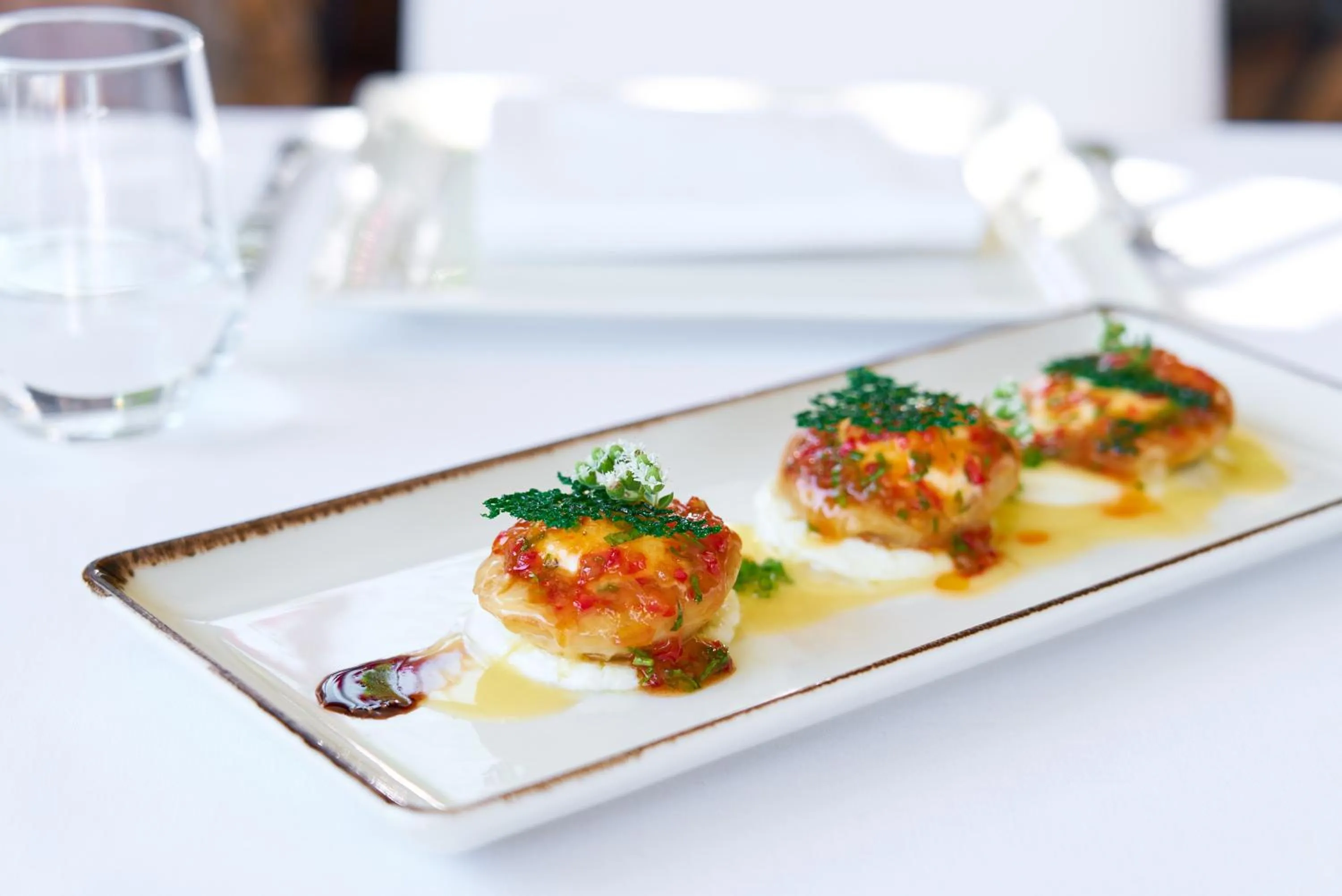 Restaurant/places to eat in Ortunc Hotel - Cunda Island (Adult Only)