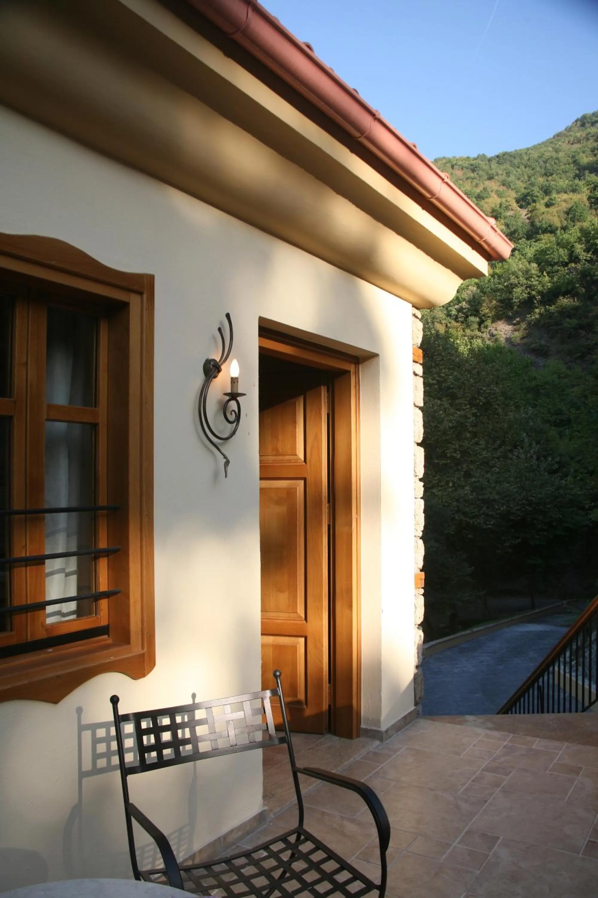 Patio in Roes Suites