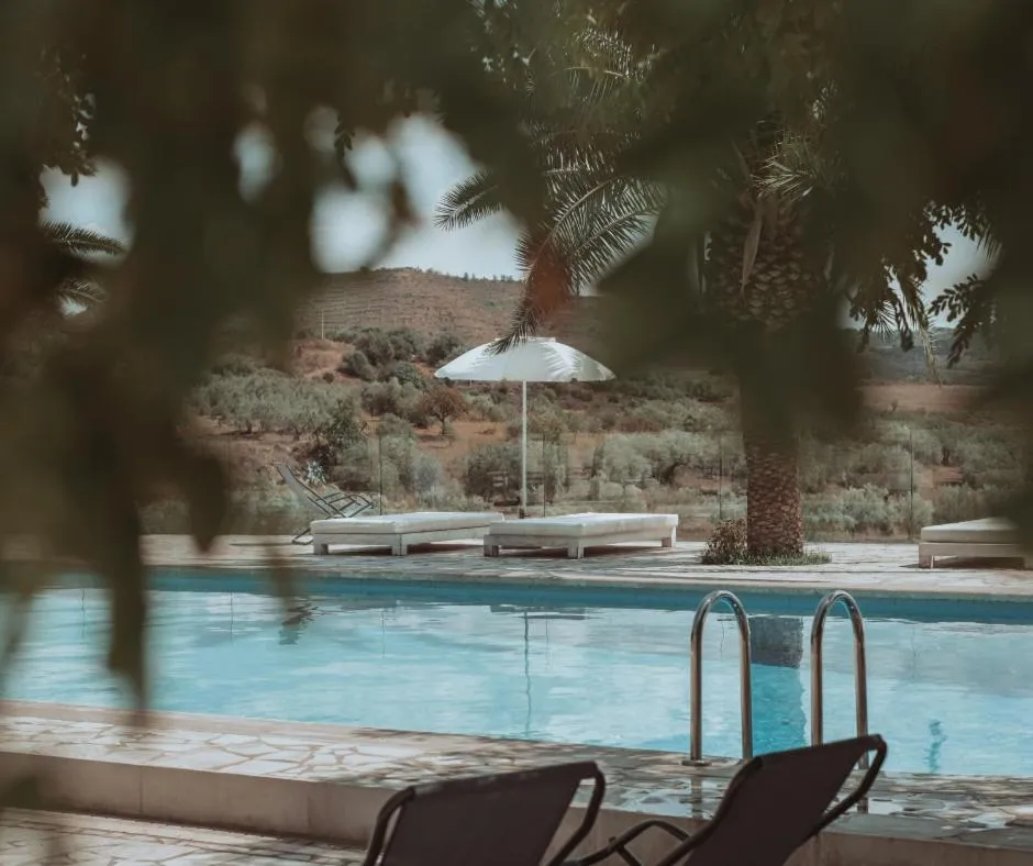 Pool view in Colle San Mauro