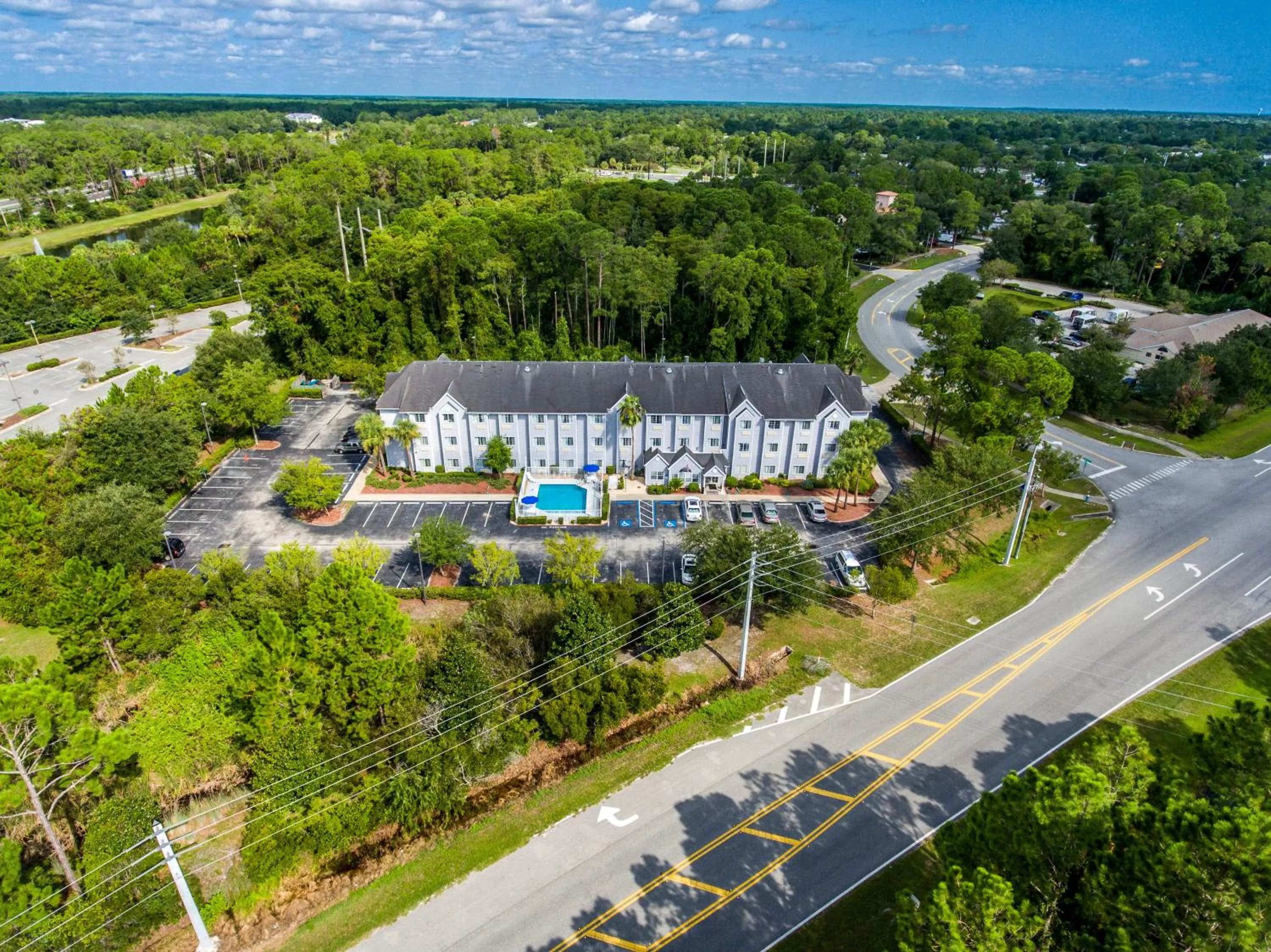 Property building in Microtel Inn & Suites by Wyndham Palm Coast I-95