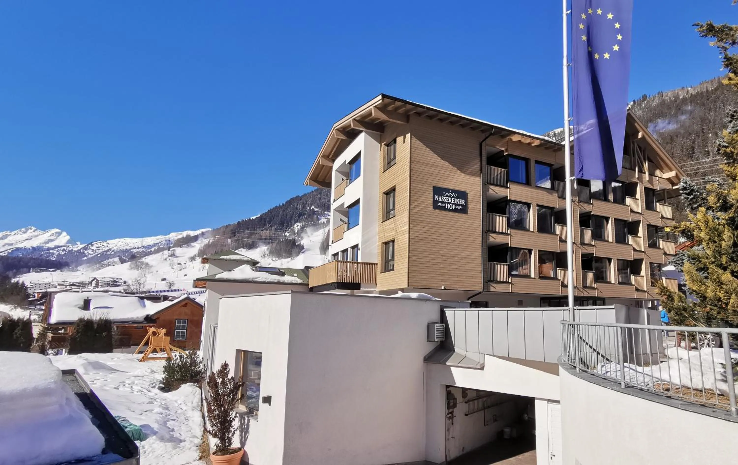 Property building in Hotel Nassereinerhof