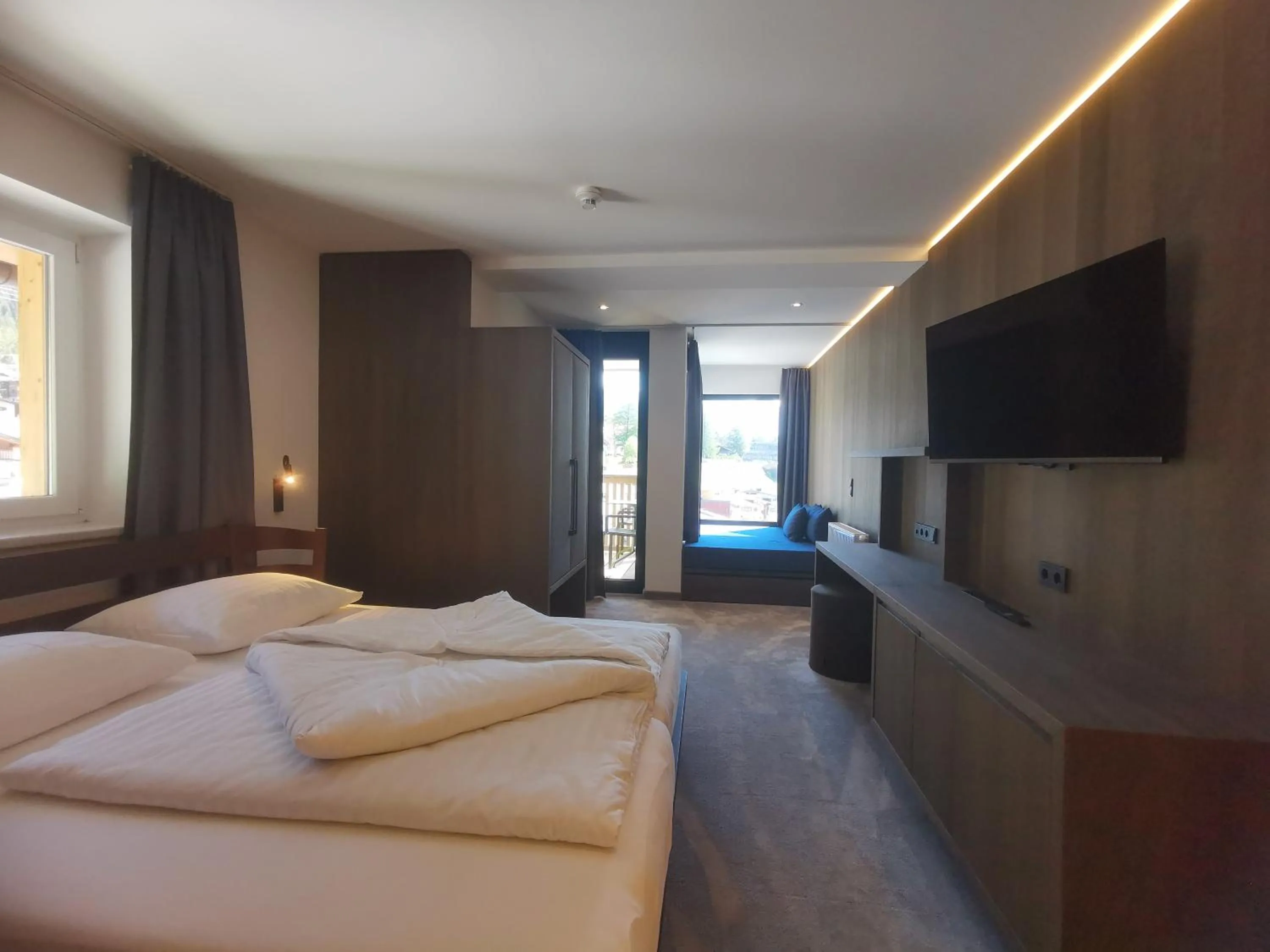 Bed in Hotel Nassereinerhof