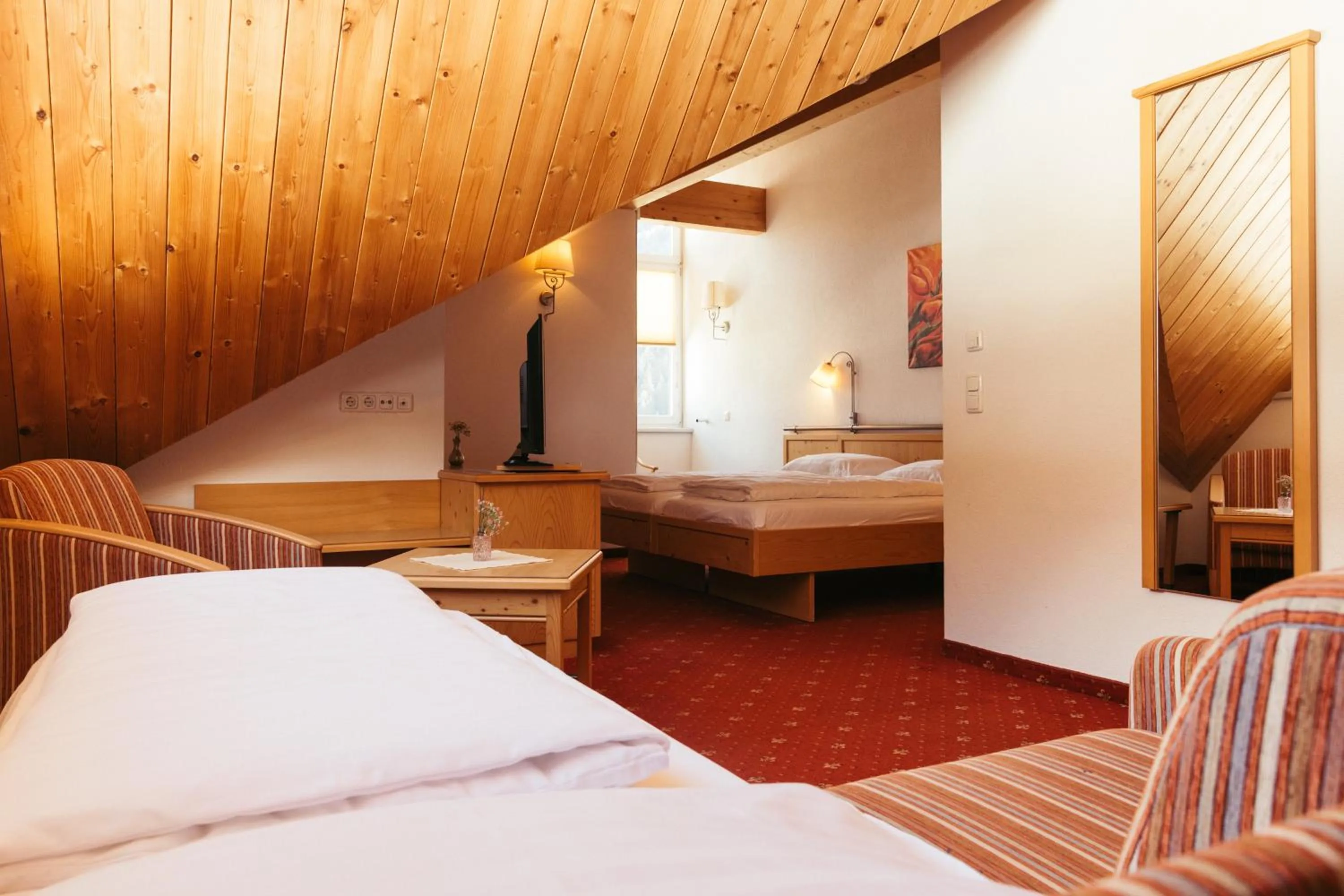 Photo of the whole room, Bed in Hotel Nassereinerhof