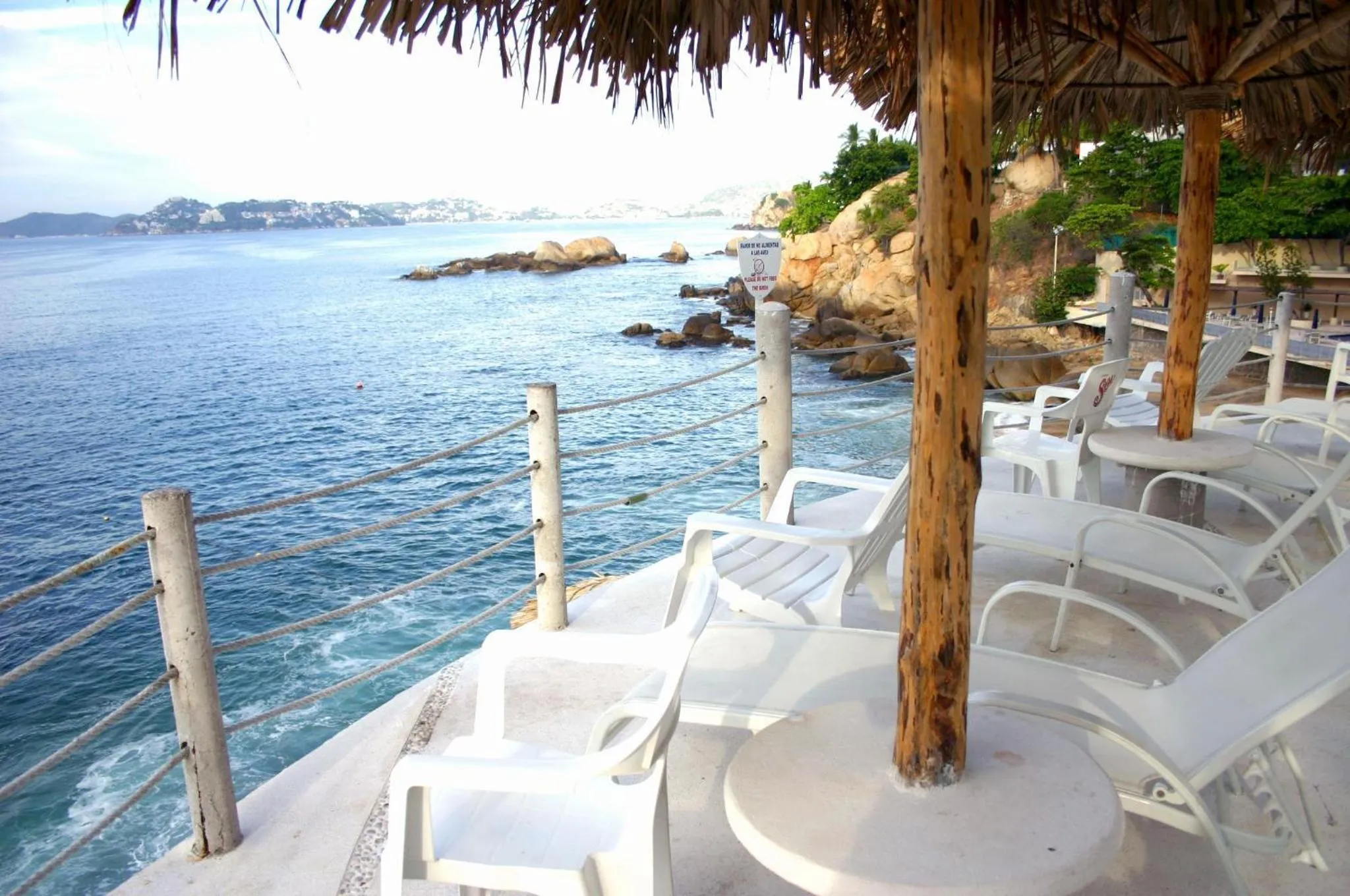 Balcony/Terrace in Hotel Las Torres Gemelas Acapulco