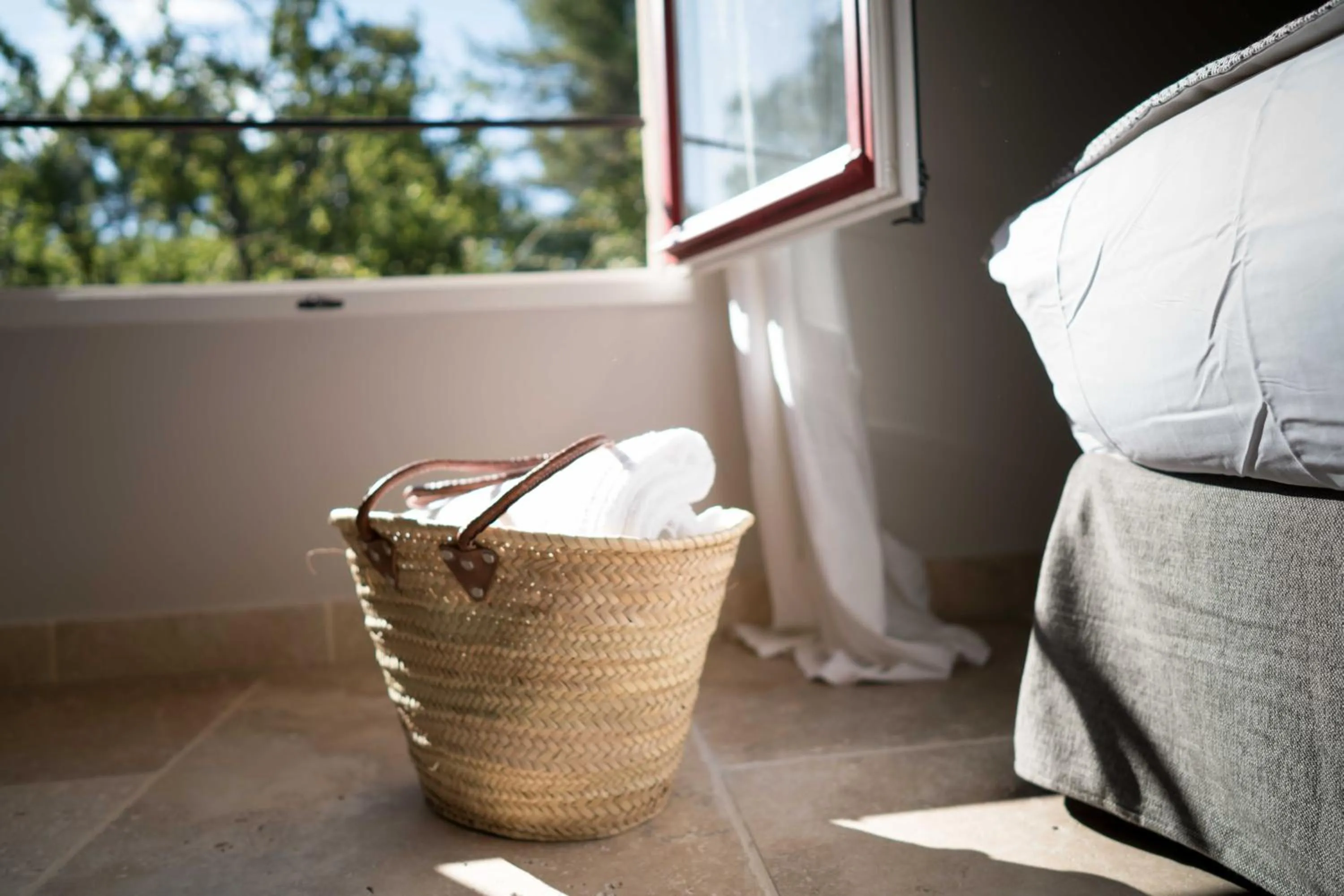 Decorative detail in Domaine de Saint Clair