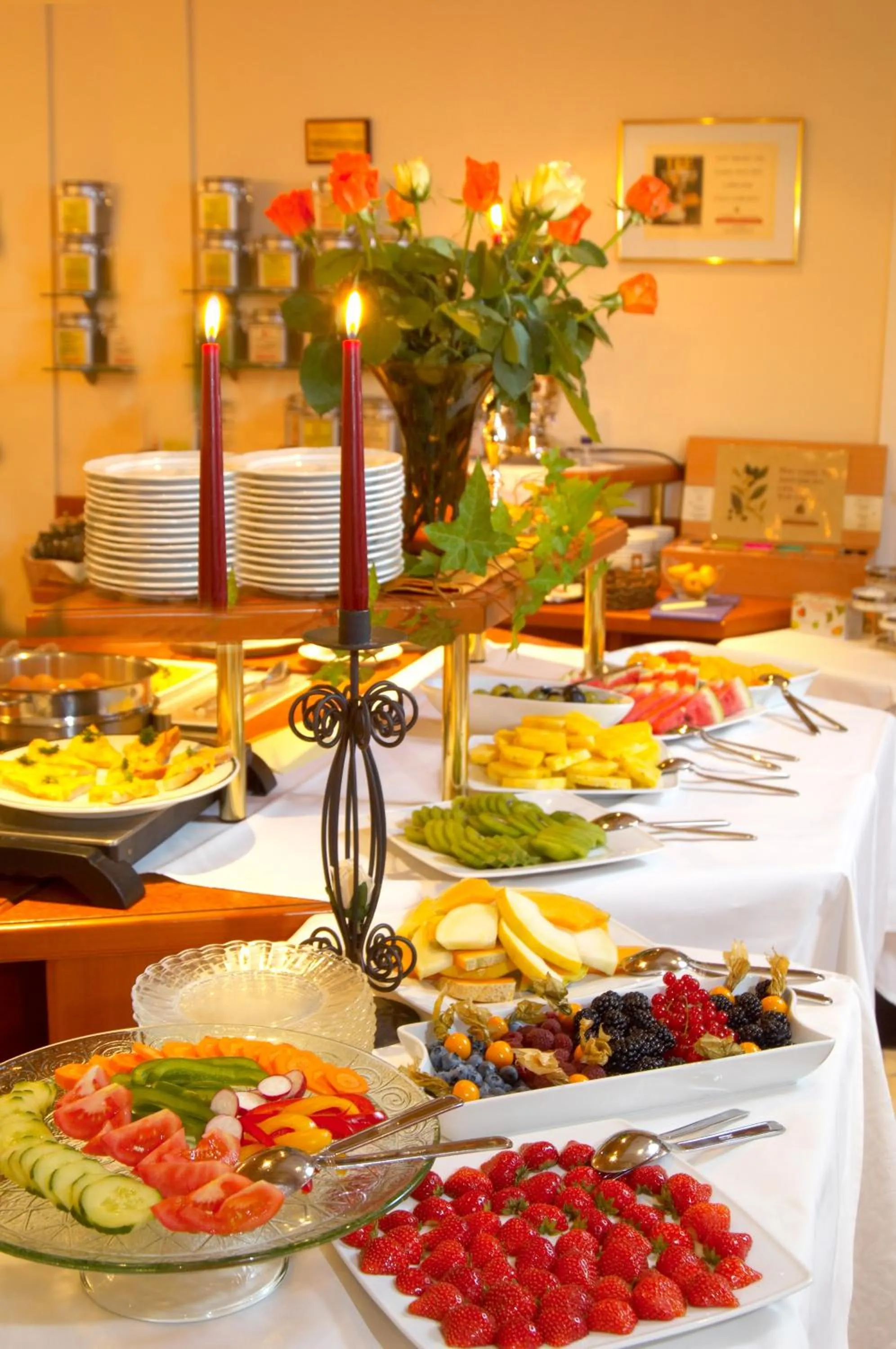 Buffet breakfast in Wohlfühl & Genusshotel Felsenhof