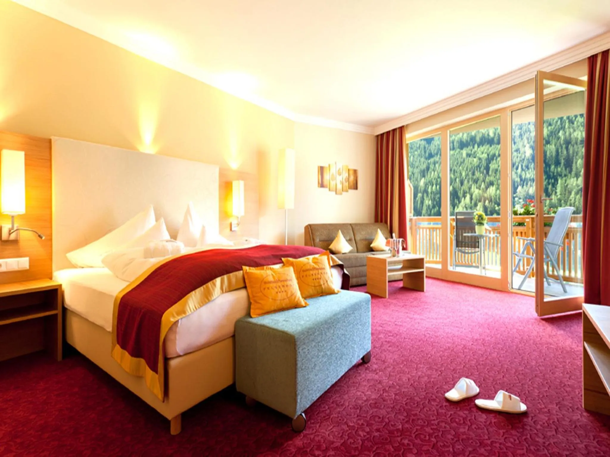 Bed in Wohlfühl & Genusshotel Felsenhof