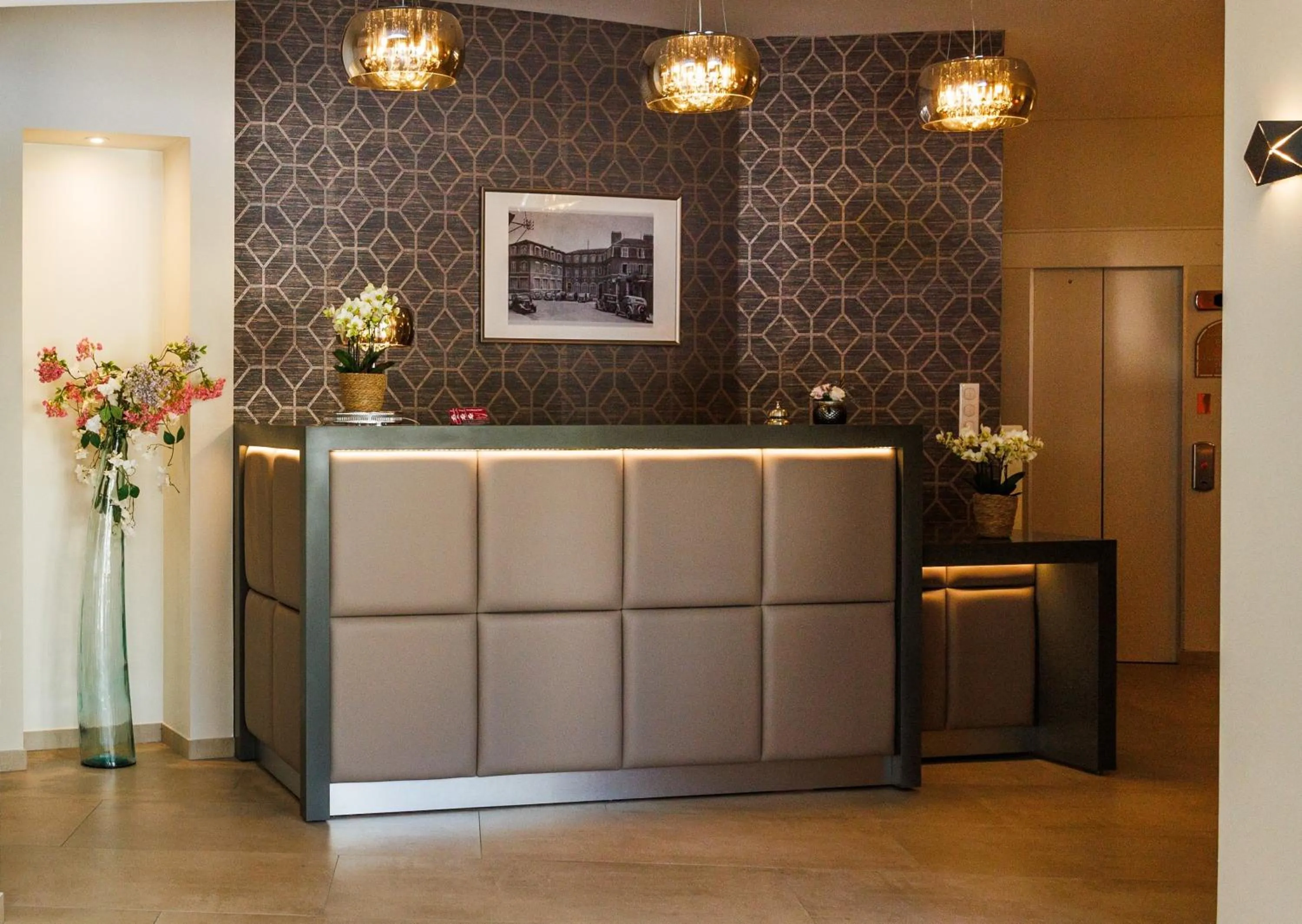 Lobby or reception in Grand Hôtel Du Nord