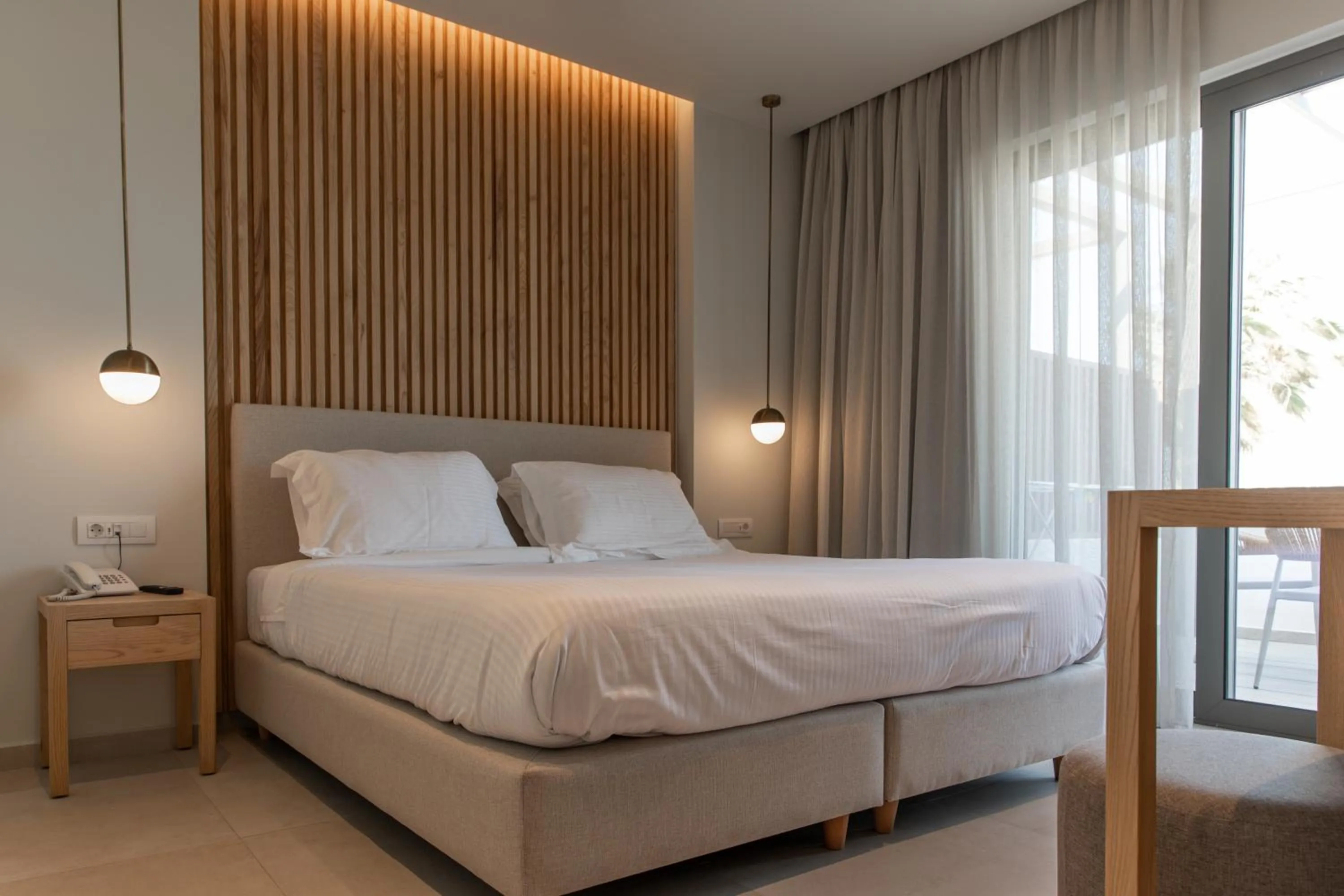 Bed in Agrelli Hotel & Suites