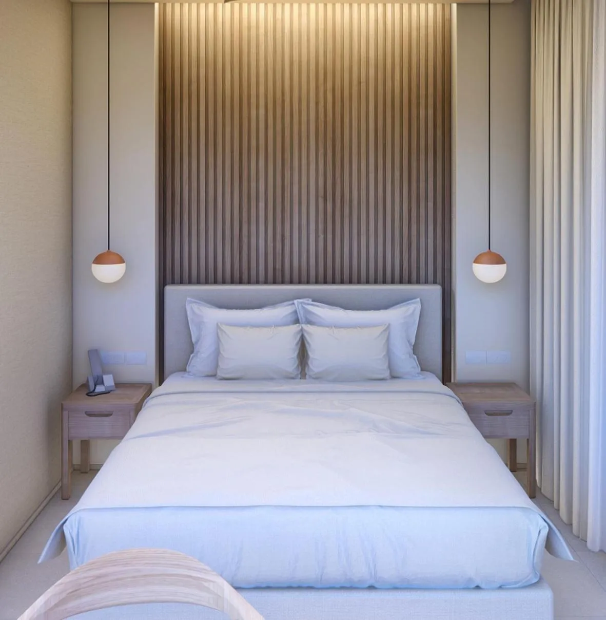 Bed in Agrelli Hotel & Suites