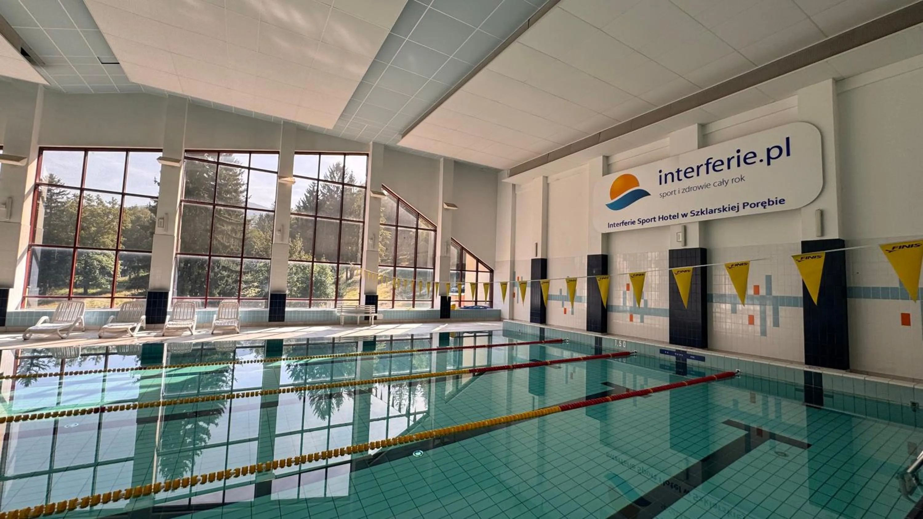 Swimming pool in Interferie Sport Hotel Bornit