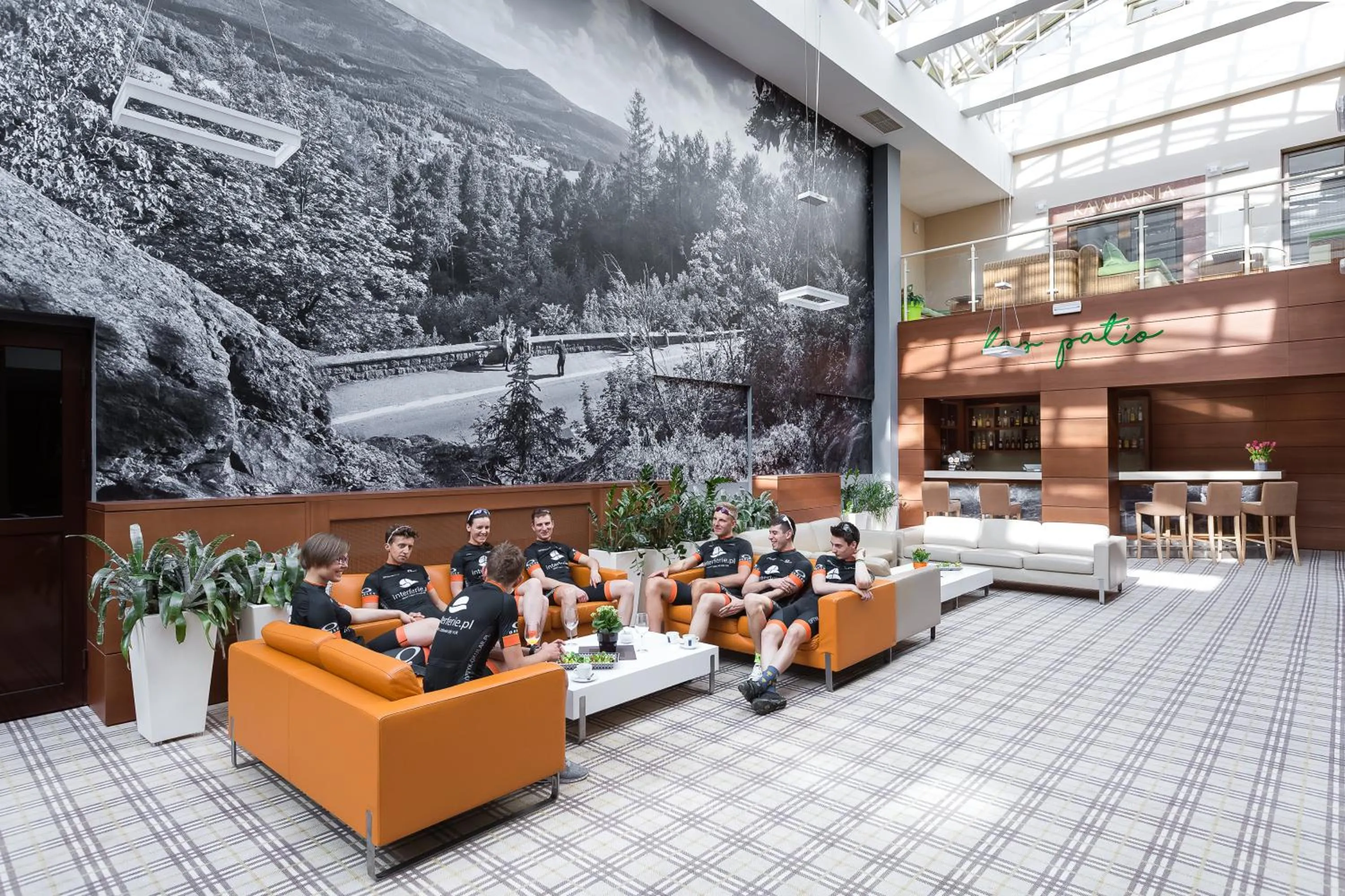 Patio in Interferie Sport Hotel Bornit