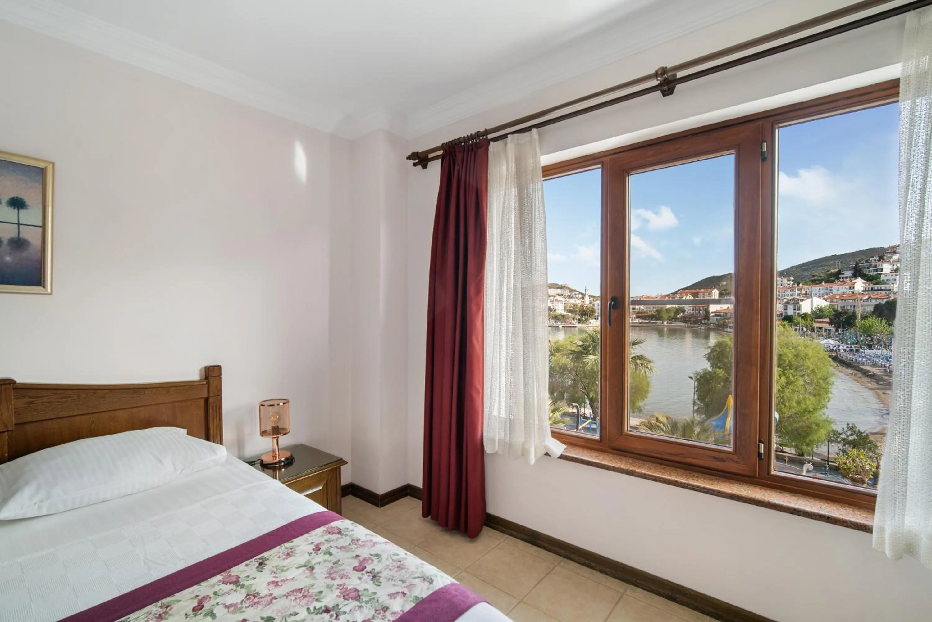 Bed in Fora Apart Hotel