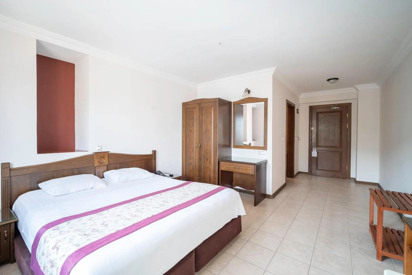 Bed in Fora Apart Hotel