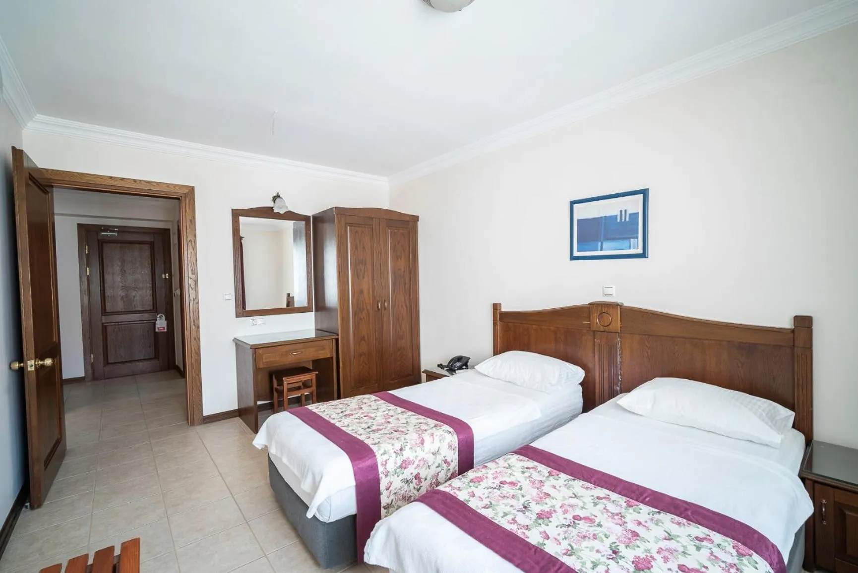 Bed in Fora Apart Hotel