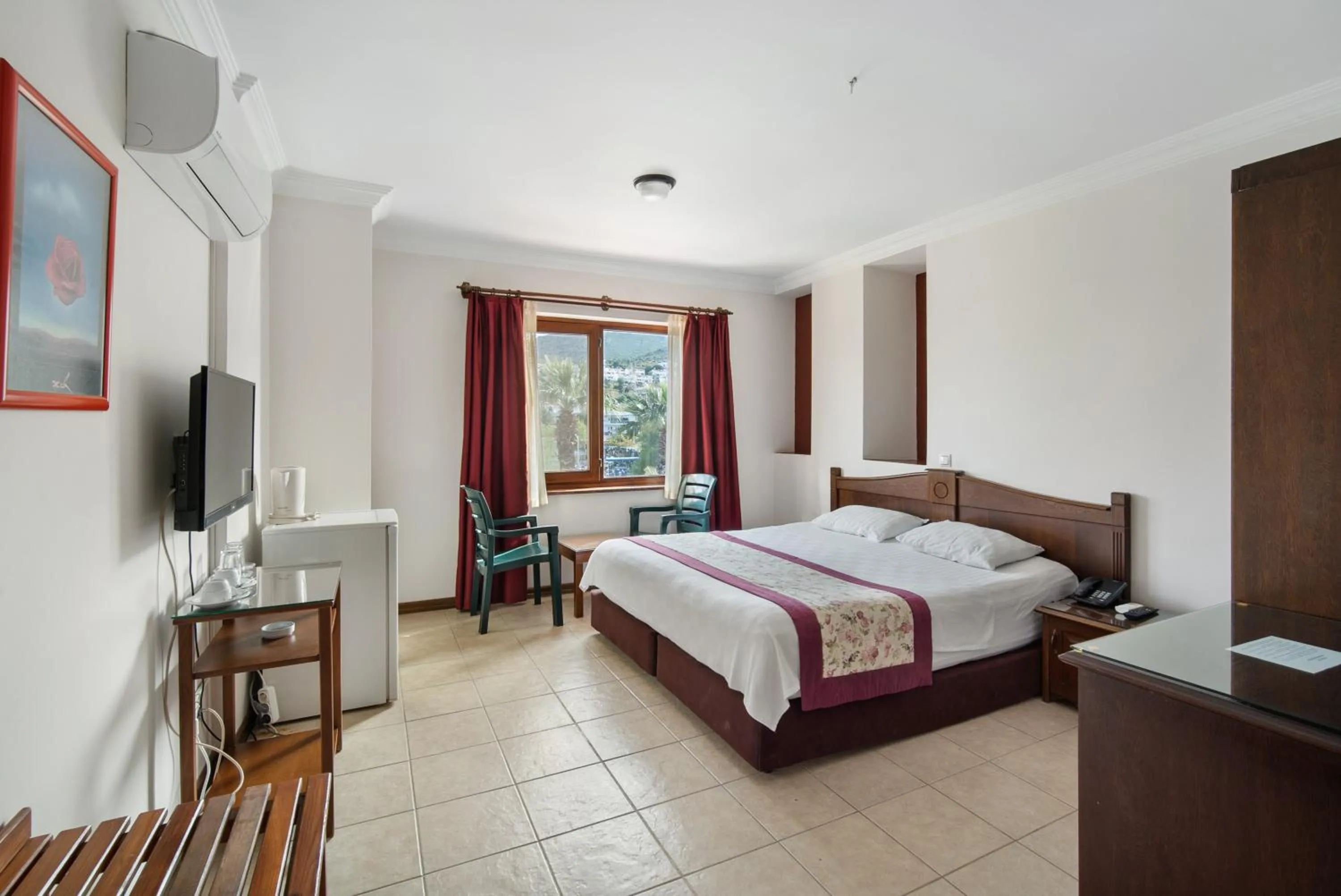 Bed in Fora Apart Hotel