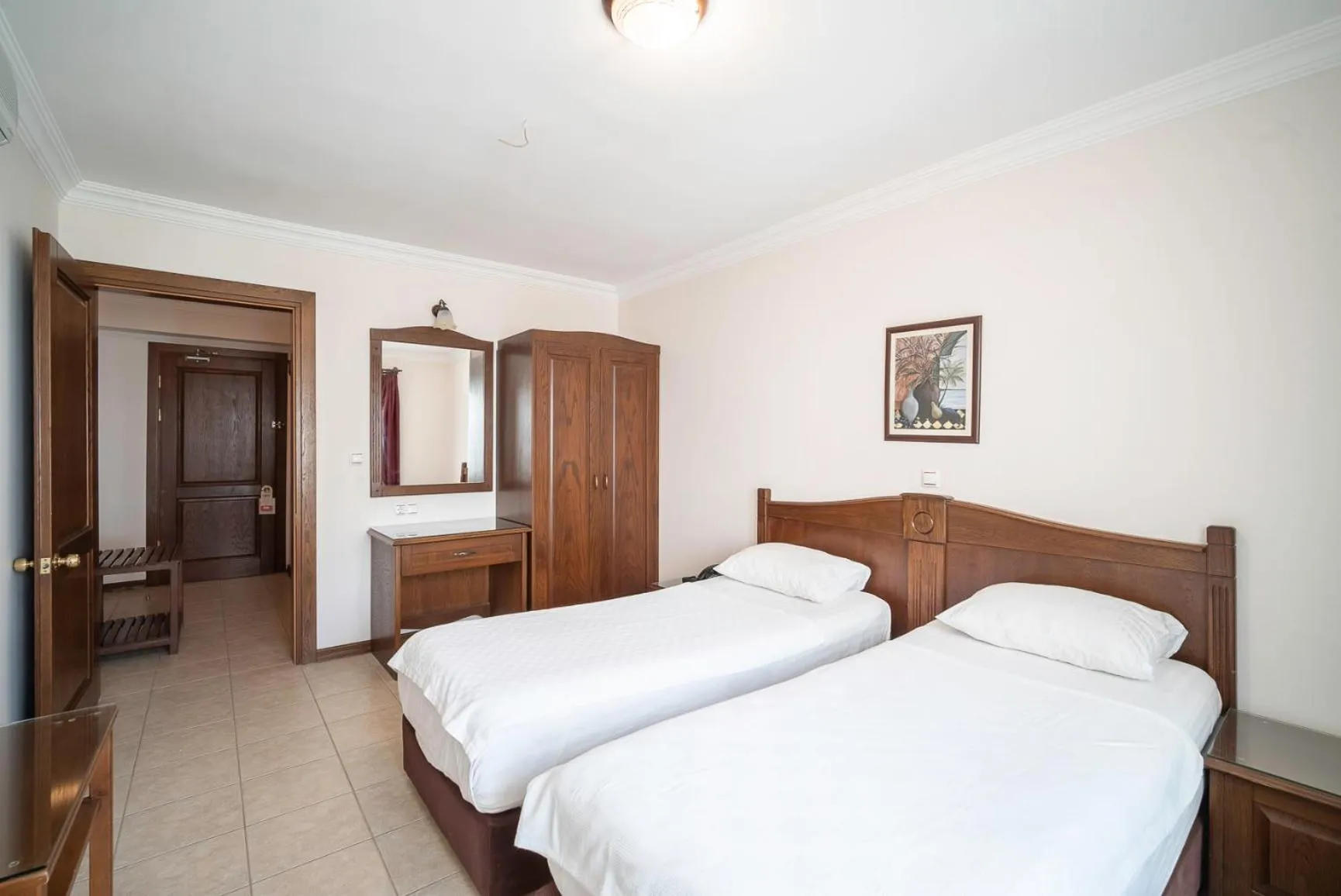 Bed in Fora Apart Hotel