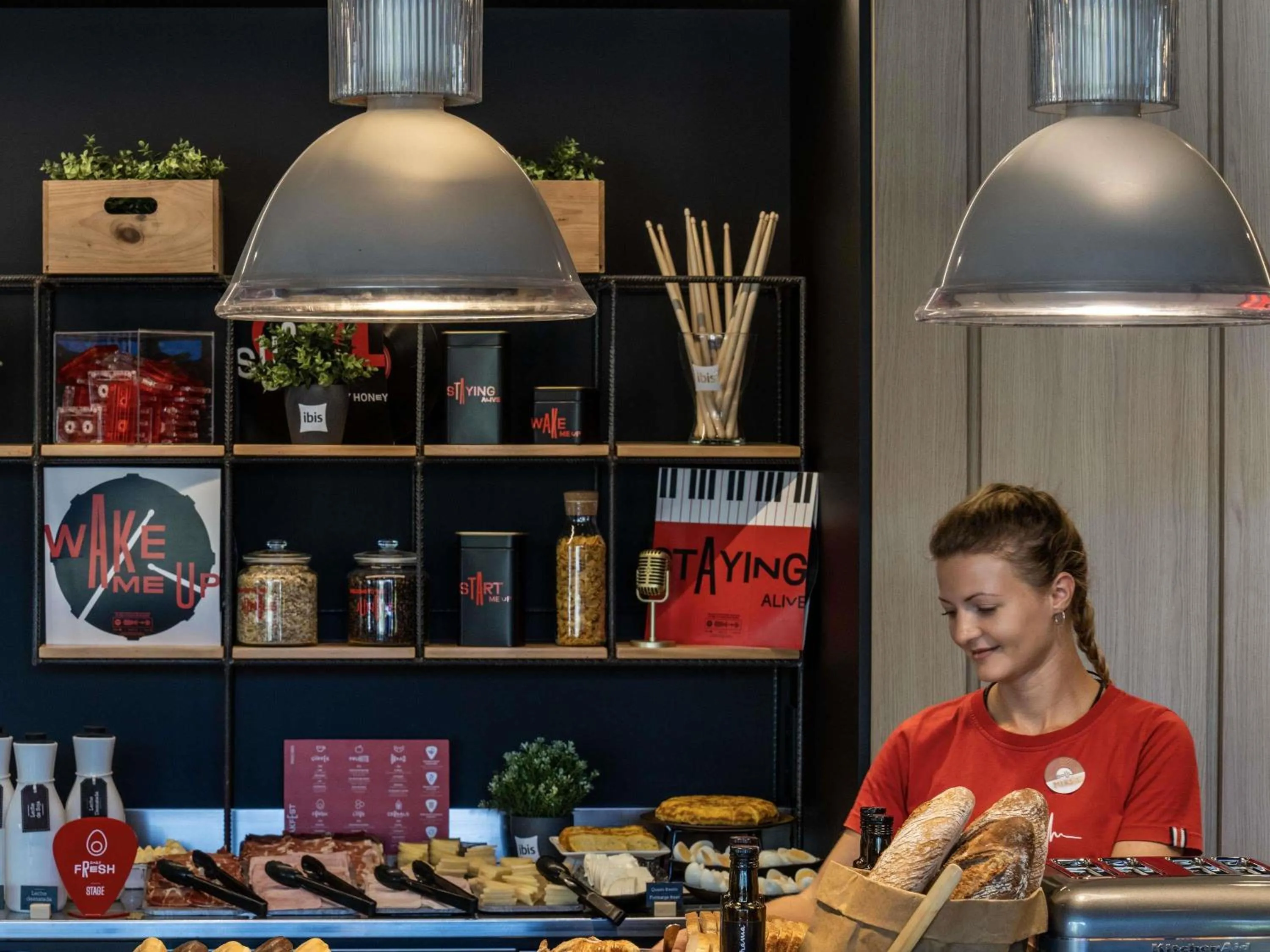 Breakfast in Ibis Barcelona Aeropuerto Viladecans