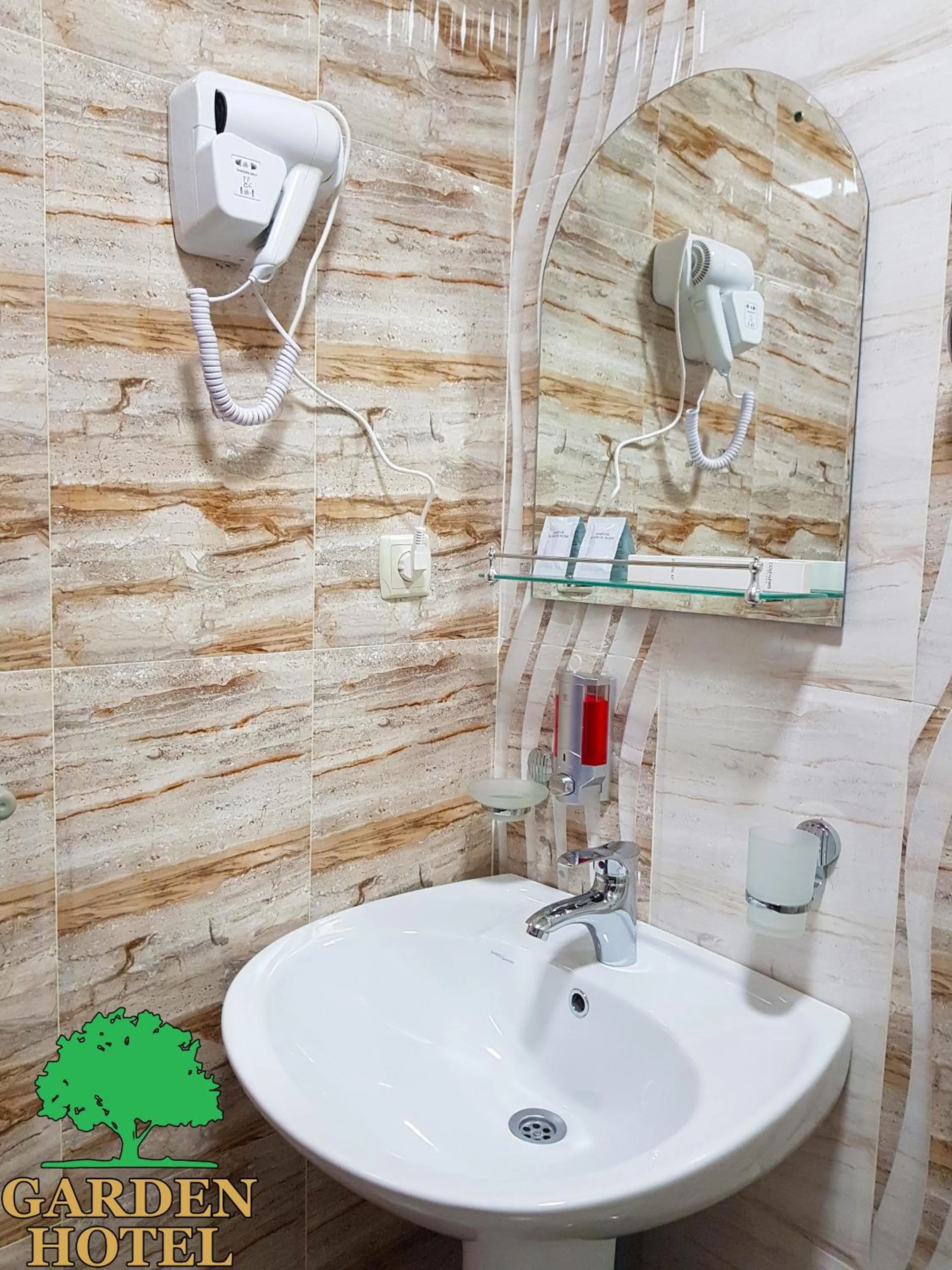 Bathroom in Garden Hotel