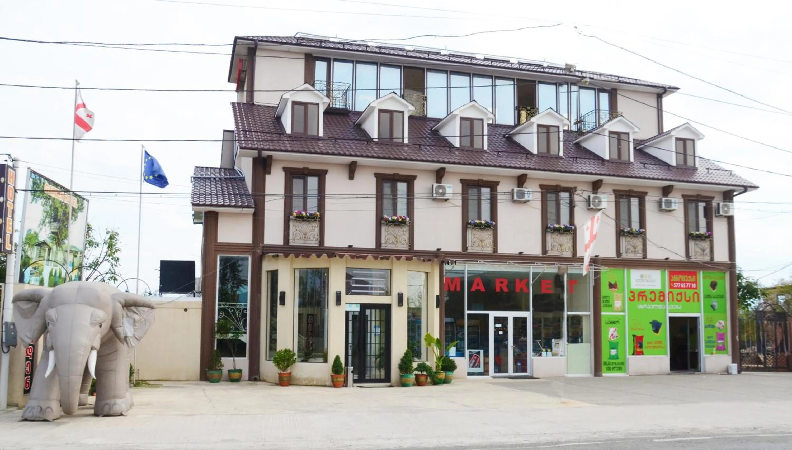 Property building in Garden Hotel