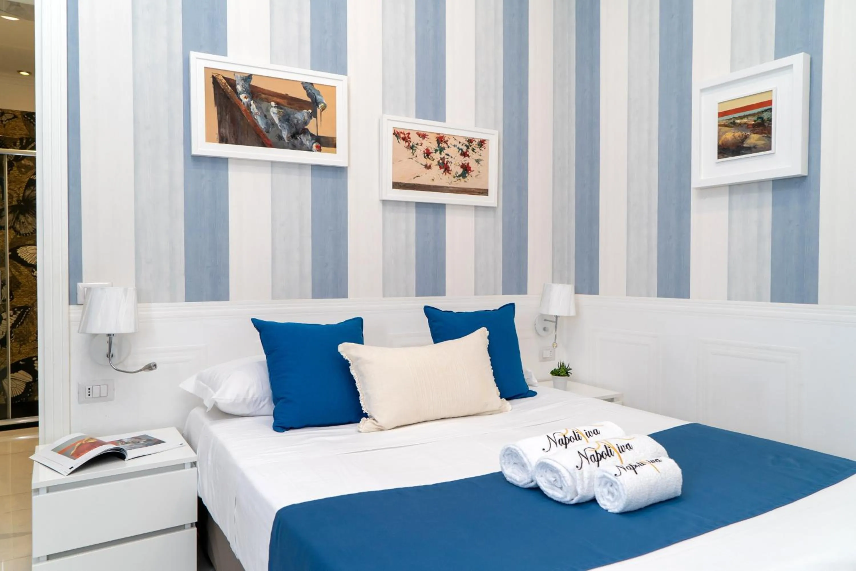 Bed in Napoliviva Bovio