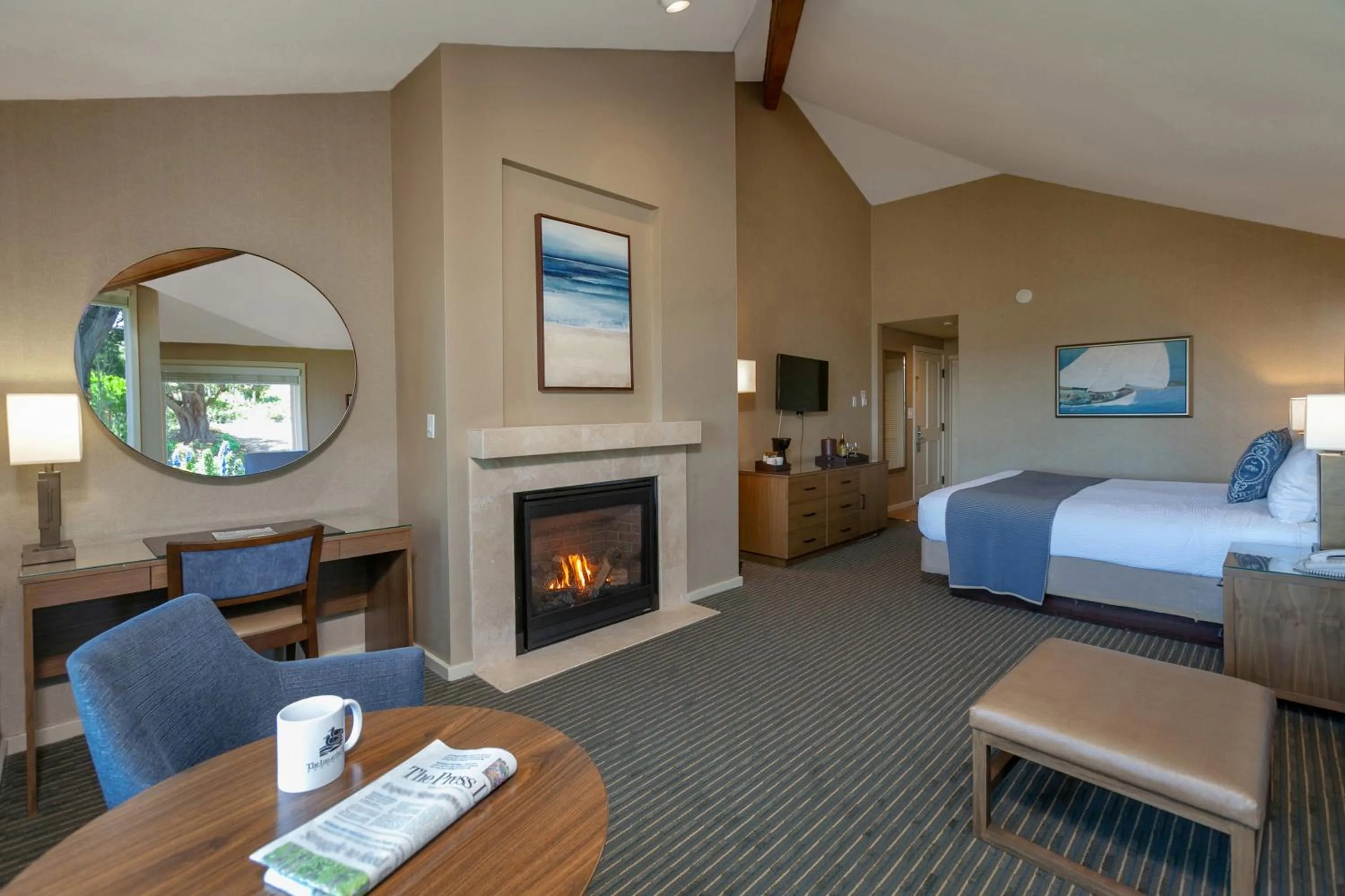 Bed in The Inn at the Tides