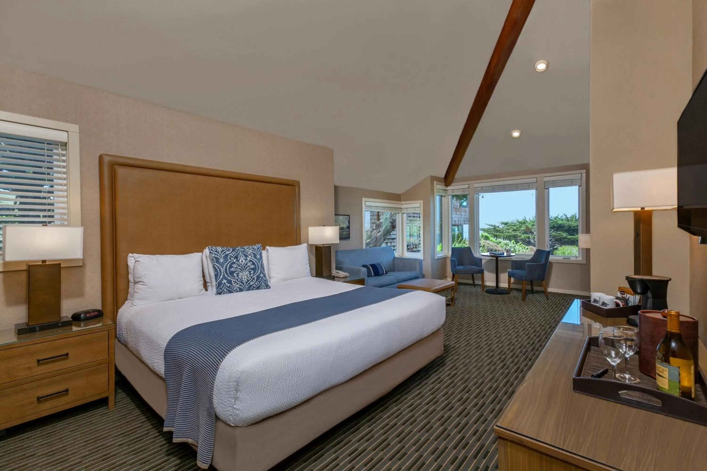 Bed in The Inn at the Tides