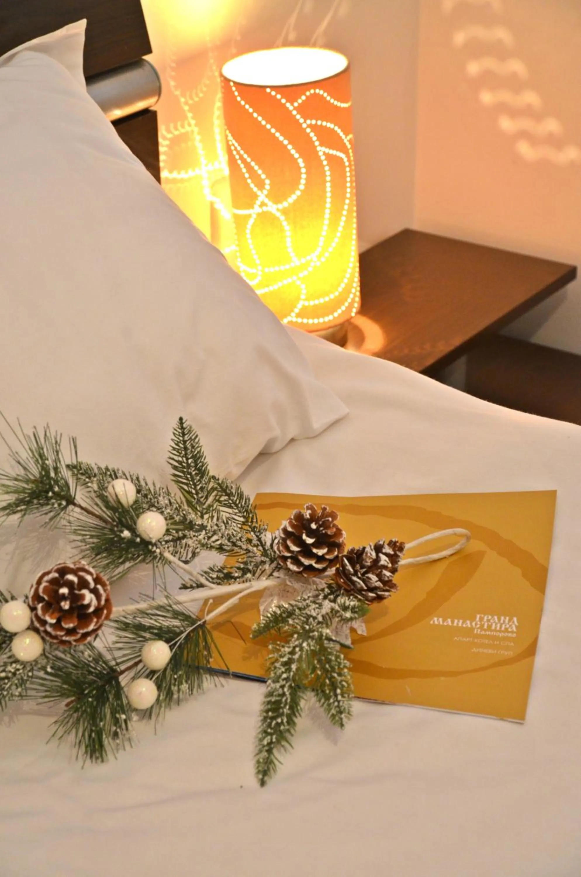 Bed in Grand Monastery Private Apartments