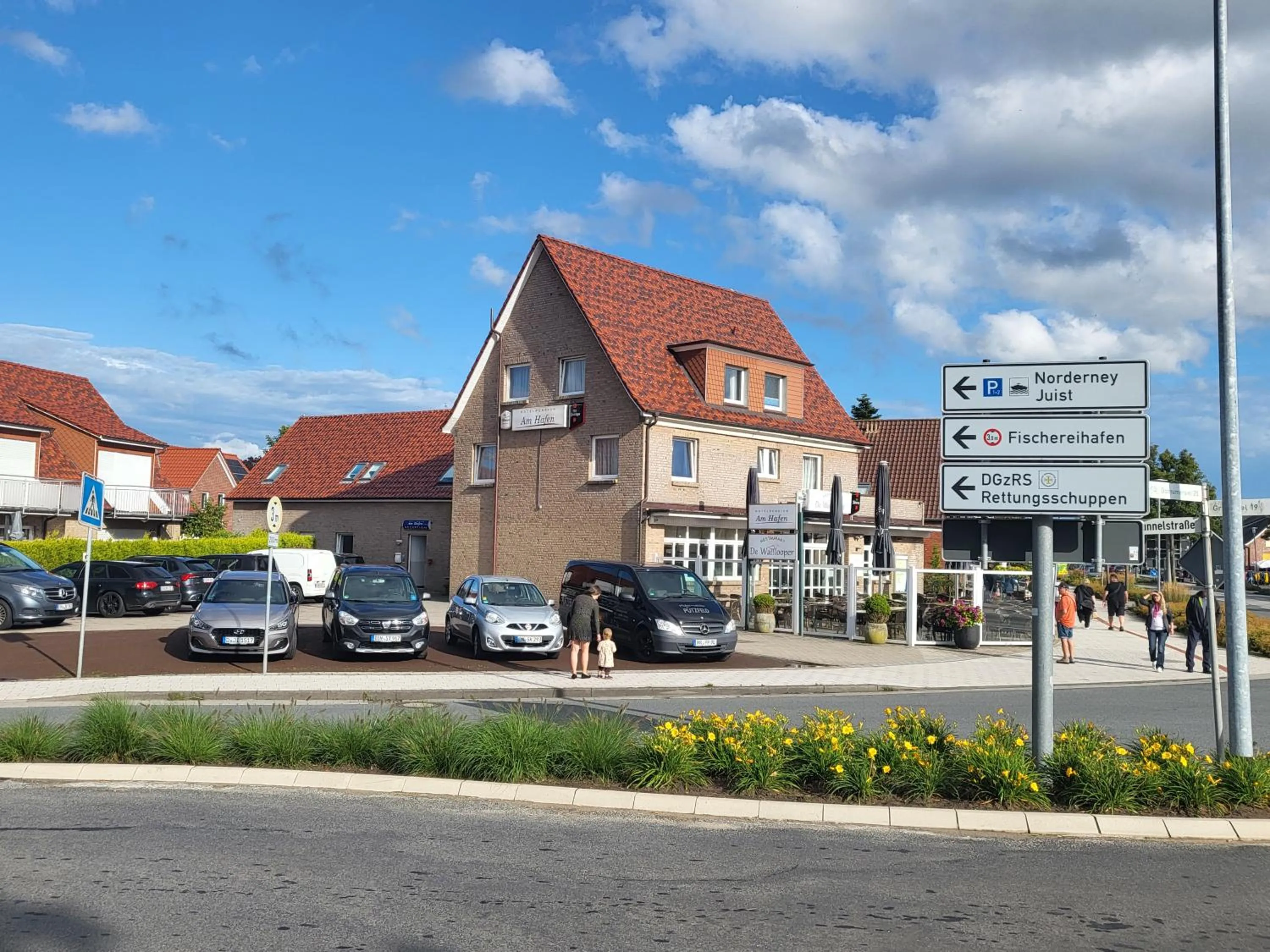 Property building in Hotel Pension Am Hafen