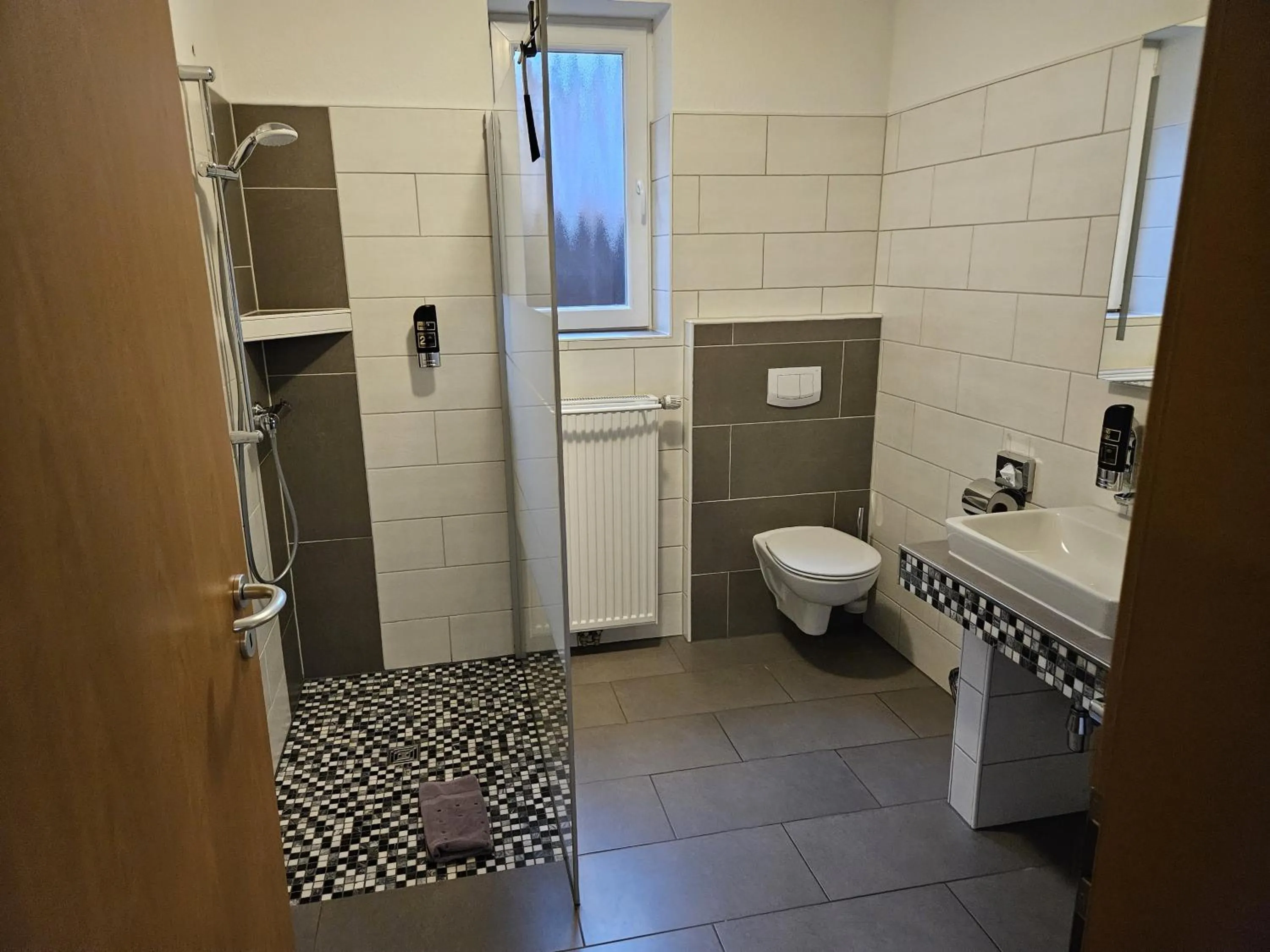 Bathroom in Hotel Pension Am Hafen