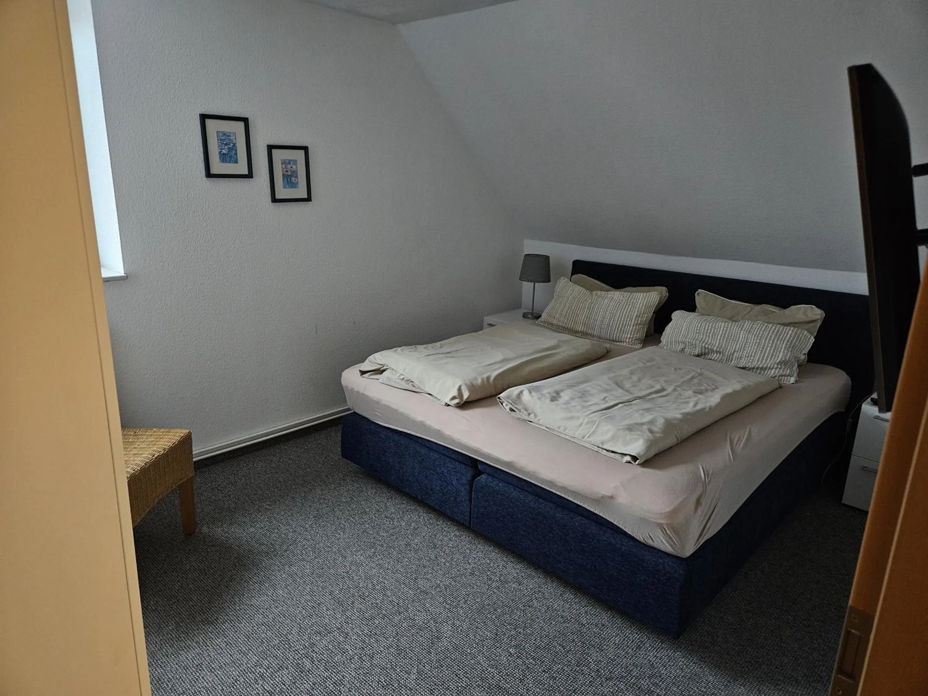 Bed in Hotel Pension Am Hafen