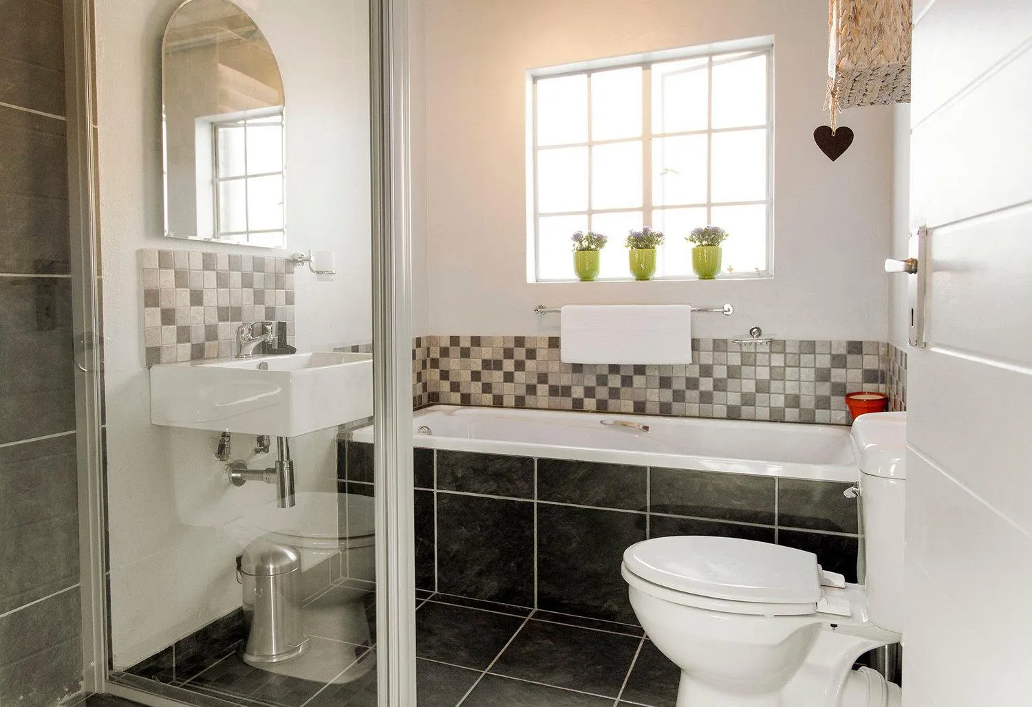 Shower in 3 Lux Suites