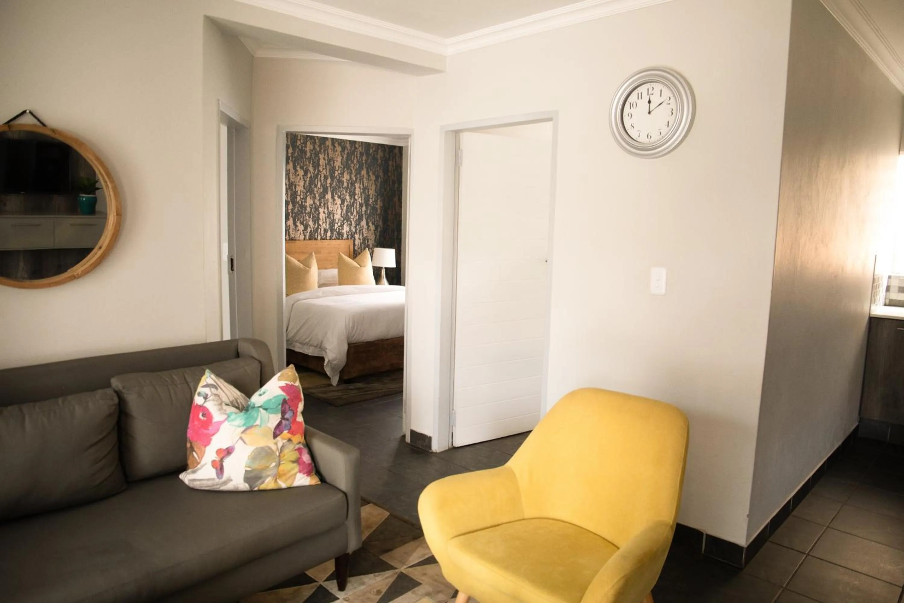 Living room in 3 Lux Suites