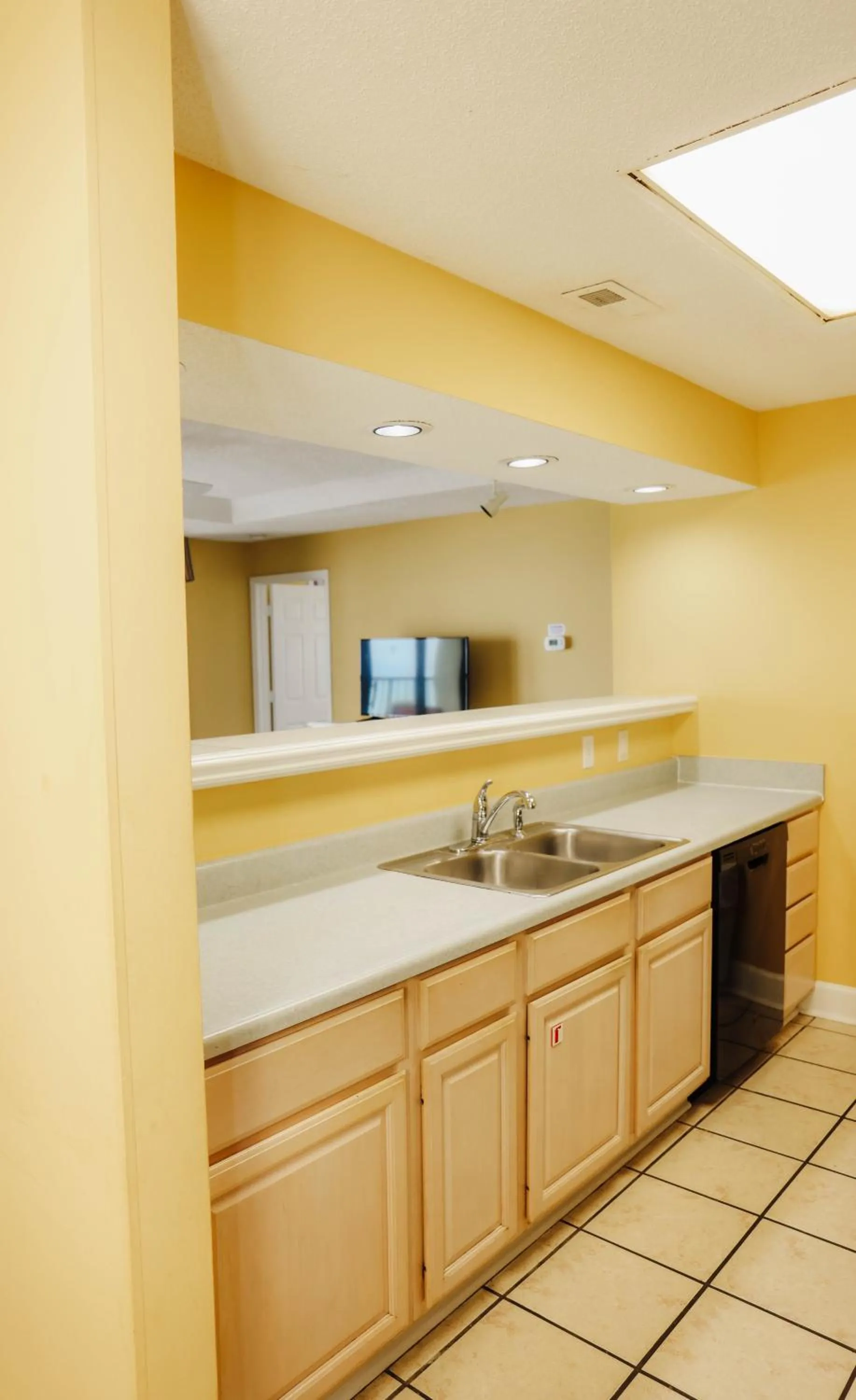 kitchen in Ocean Club Resort Myrtle Beach a Ramada by Wyndham