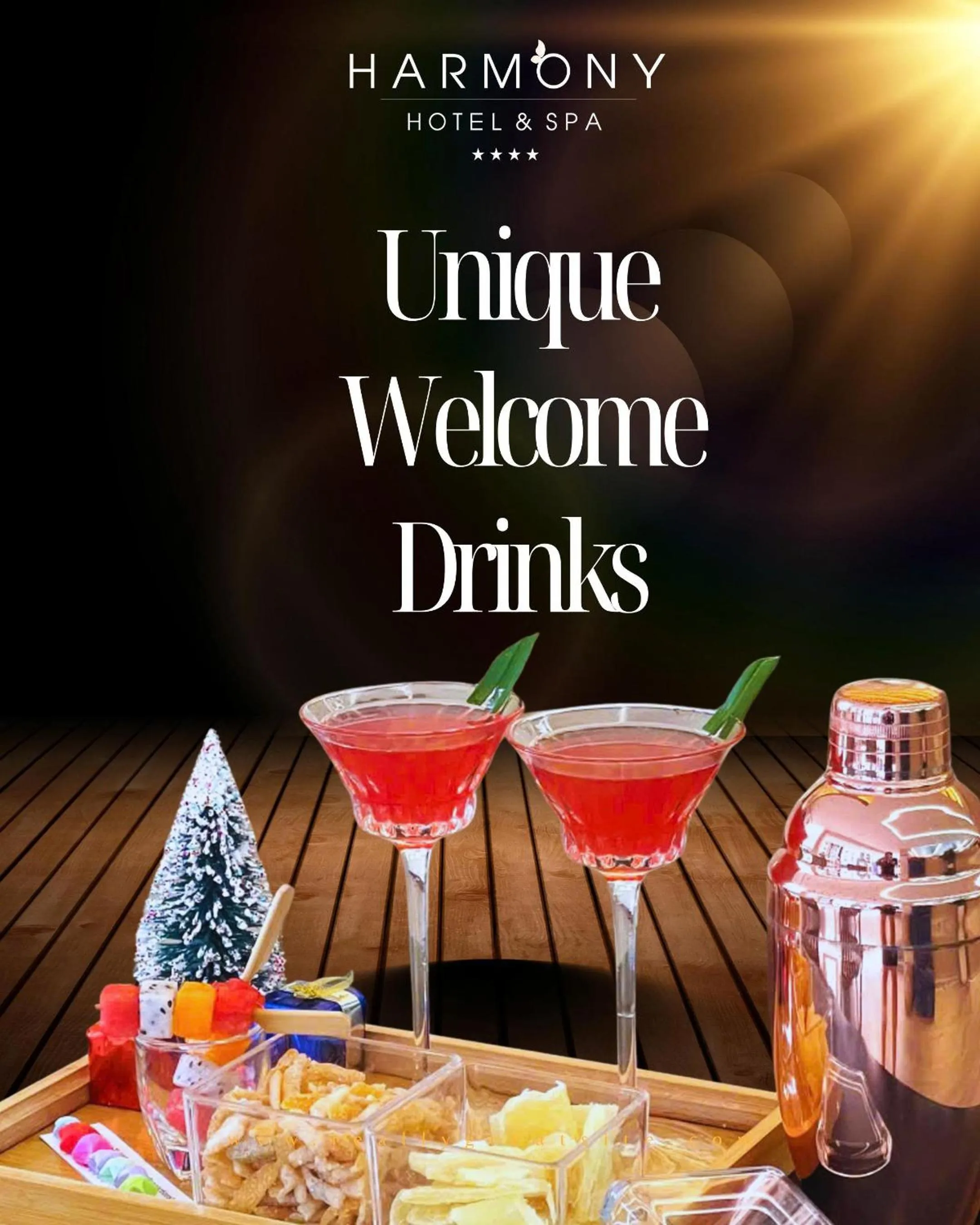 Food and drinks in Harmony Saigon Hotel & Spa