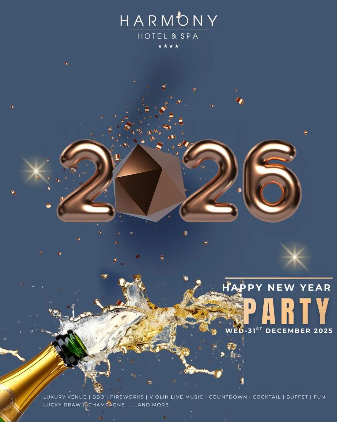 Restaurant/places to eat in Harmony Saigon Hotel & Spa