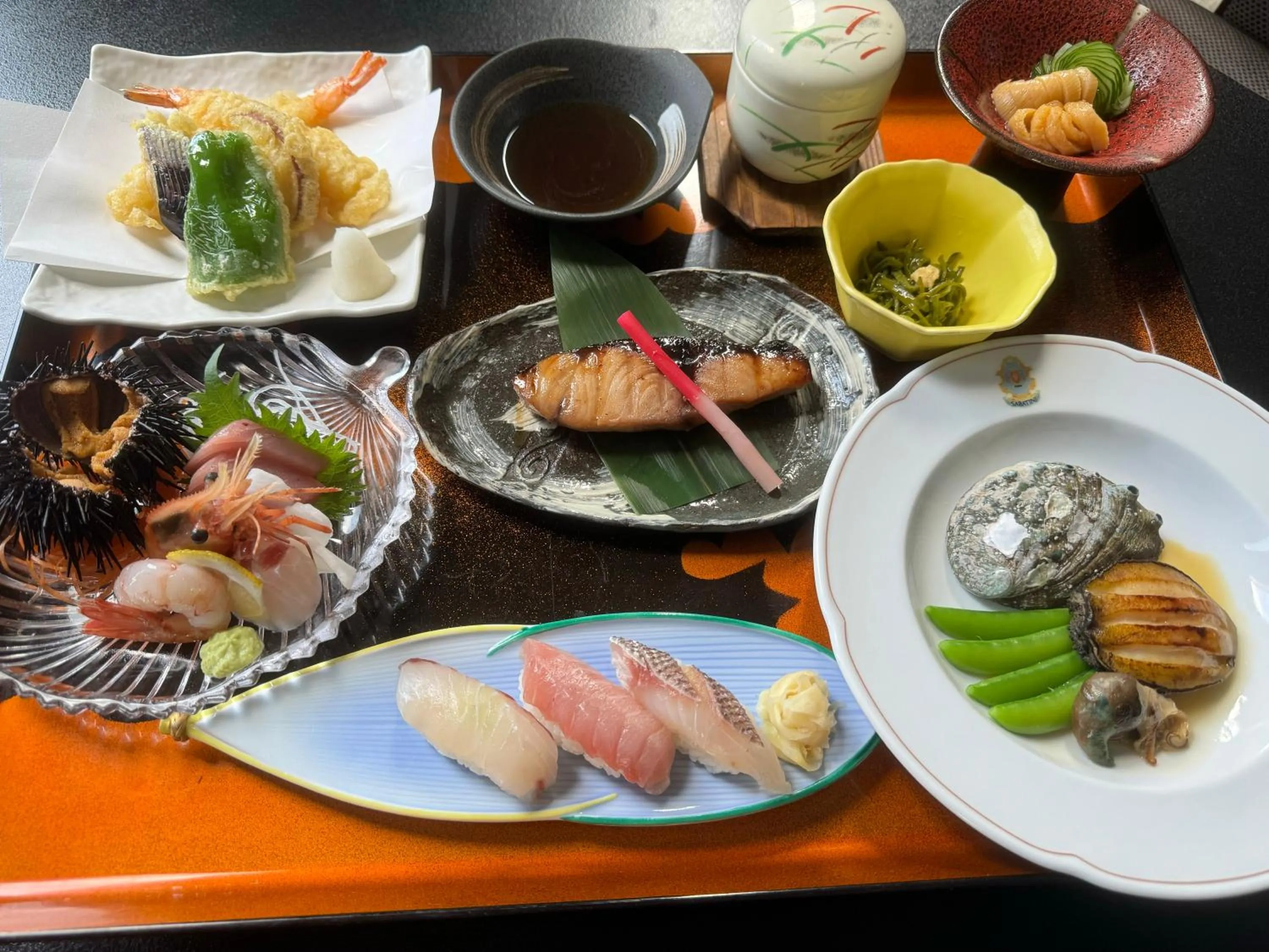 Dinner in Ofunato Onsen