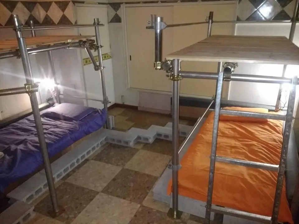 Bed in ILA Hakushu Guesthouse